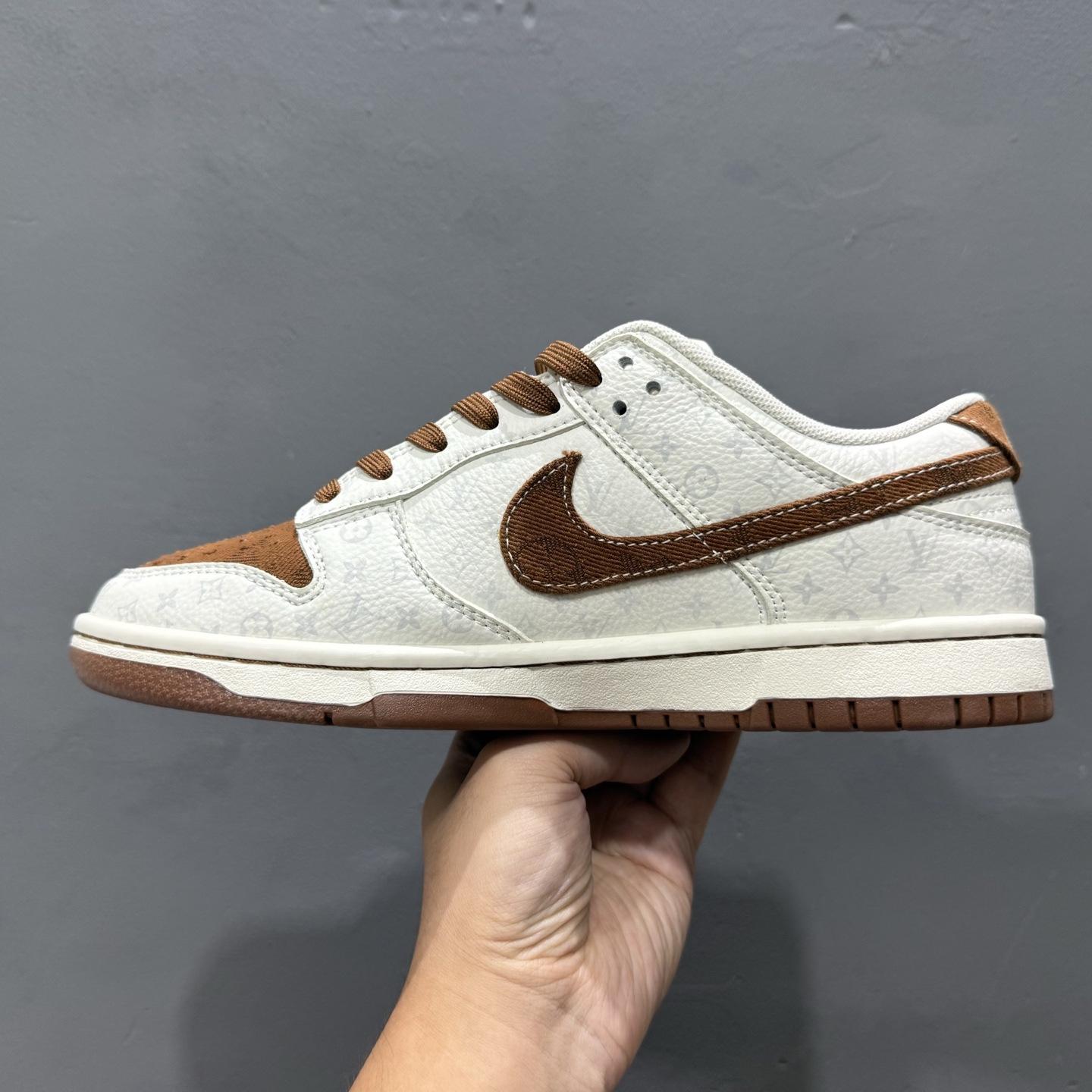 Nike SB Dunk Low LV联名 咖啡牛仔 周年高端定制 低帮休闲板鞋 SC9772-806