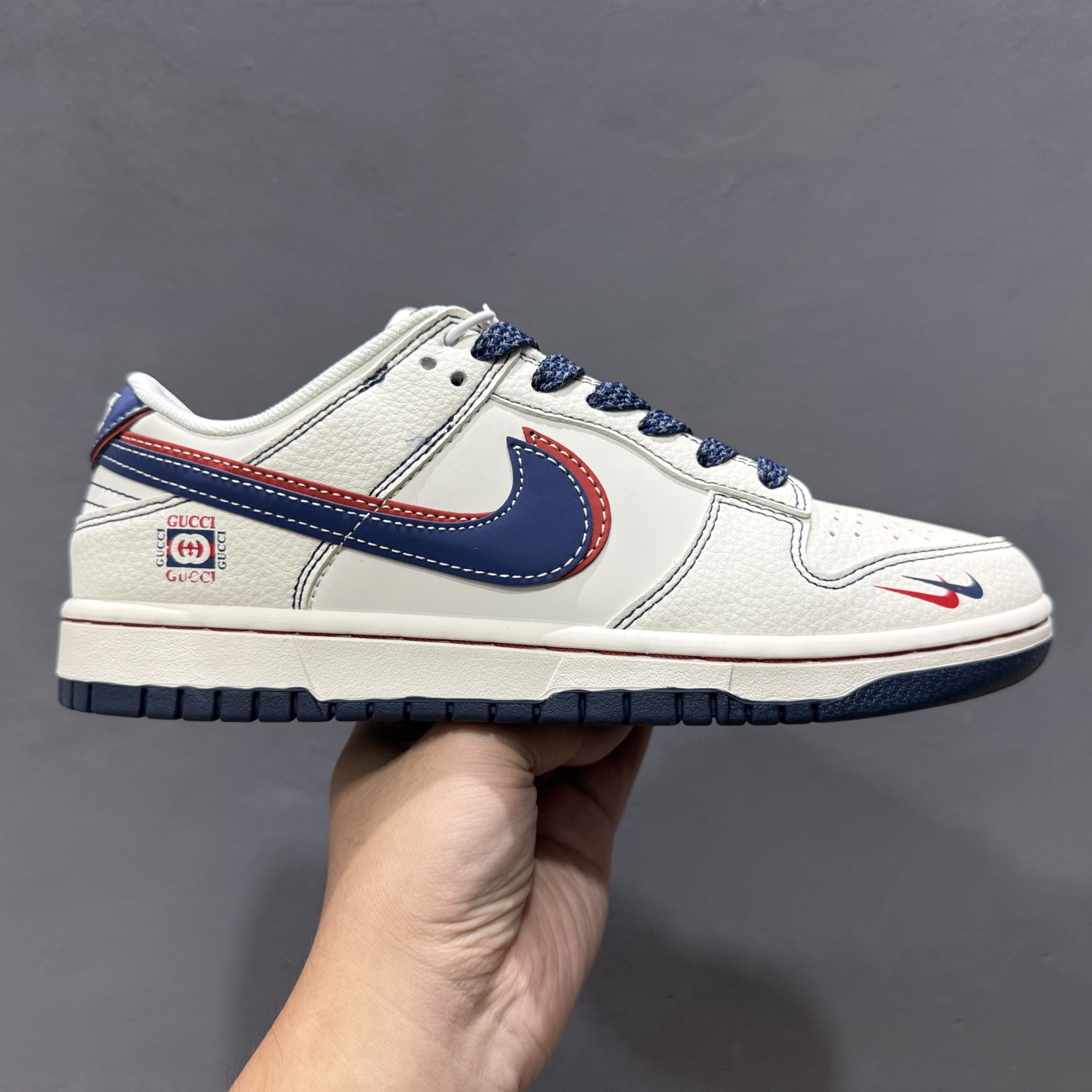 Gucci x Nike Dunk Low 红蓝双勾 XS6089-607