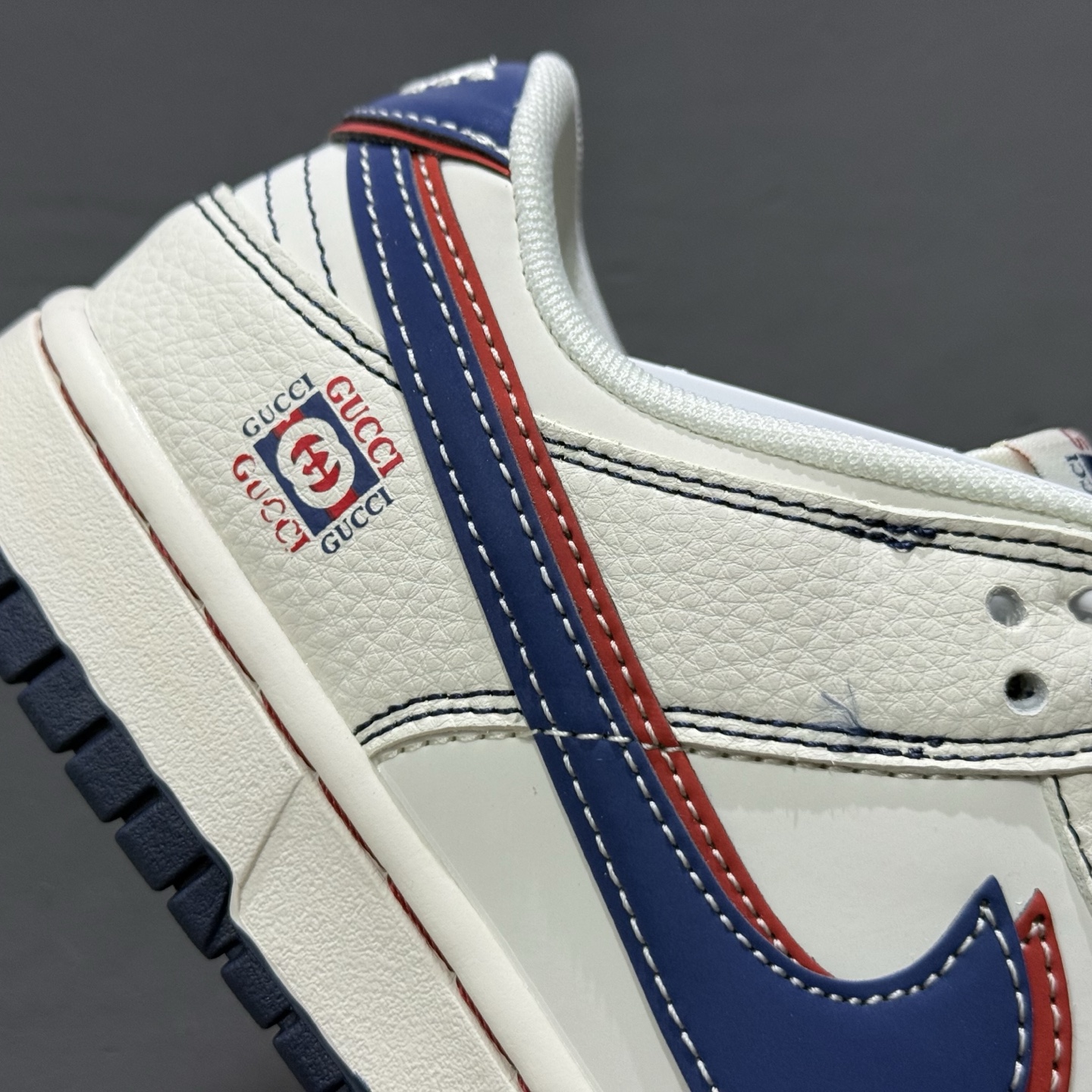 Gucci x Nike Dunk Low 红蓝双勾 XS6089-607
