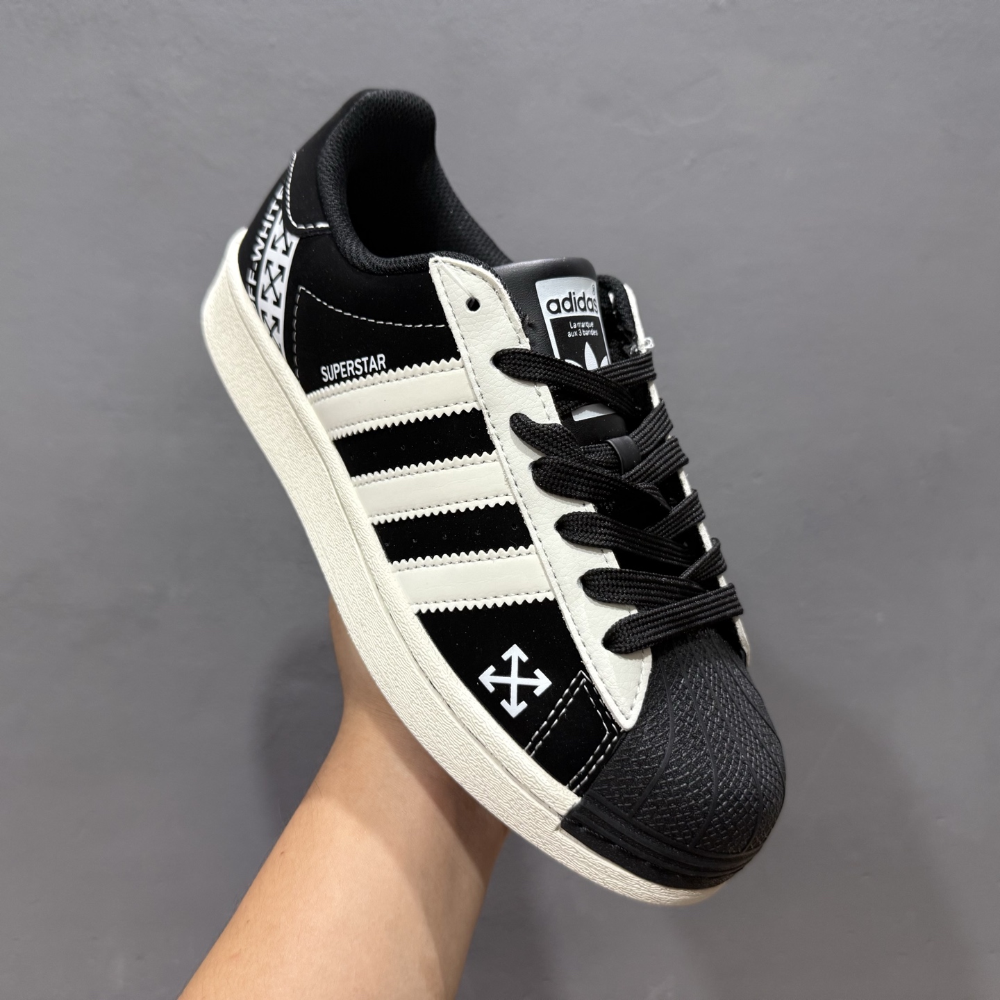 240 独家实拍Adidas Originals Superstar 联名款 经典贝壳头 AD8019-Chinese UA Cheap High Quatity Brand Clothes Bags handbags Sneakers wholesale wholesaler seller from China Factory suppliers Fashion Clothing Shoes best Quality Beautiful Price 240 独家实拍Adidas Originals Superstar 联名款 经典贝壳头 AD8019