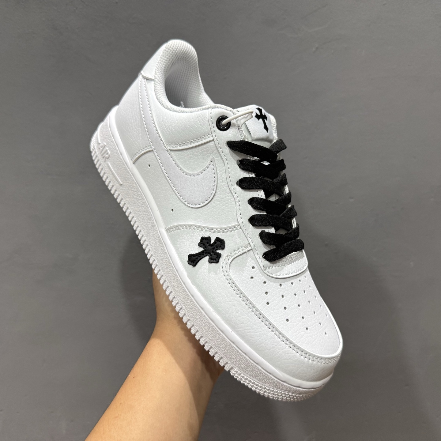 220 Nike Air Force 1 Low 07 白黑十字架 CW2288-111