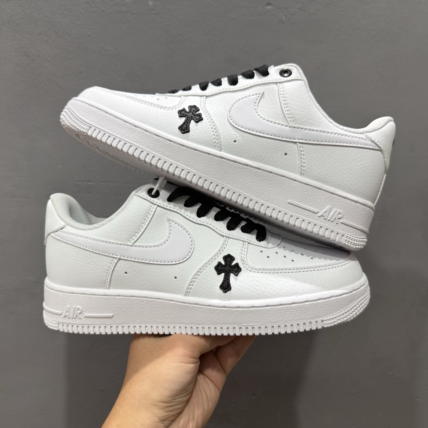 220 Nike Air Force 1 Low 07 白黑十字架 CW2288-111