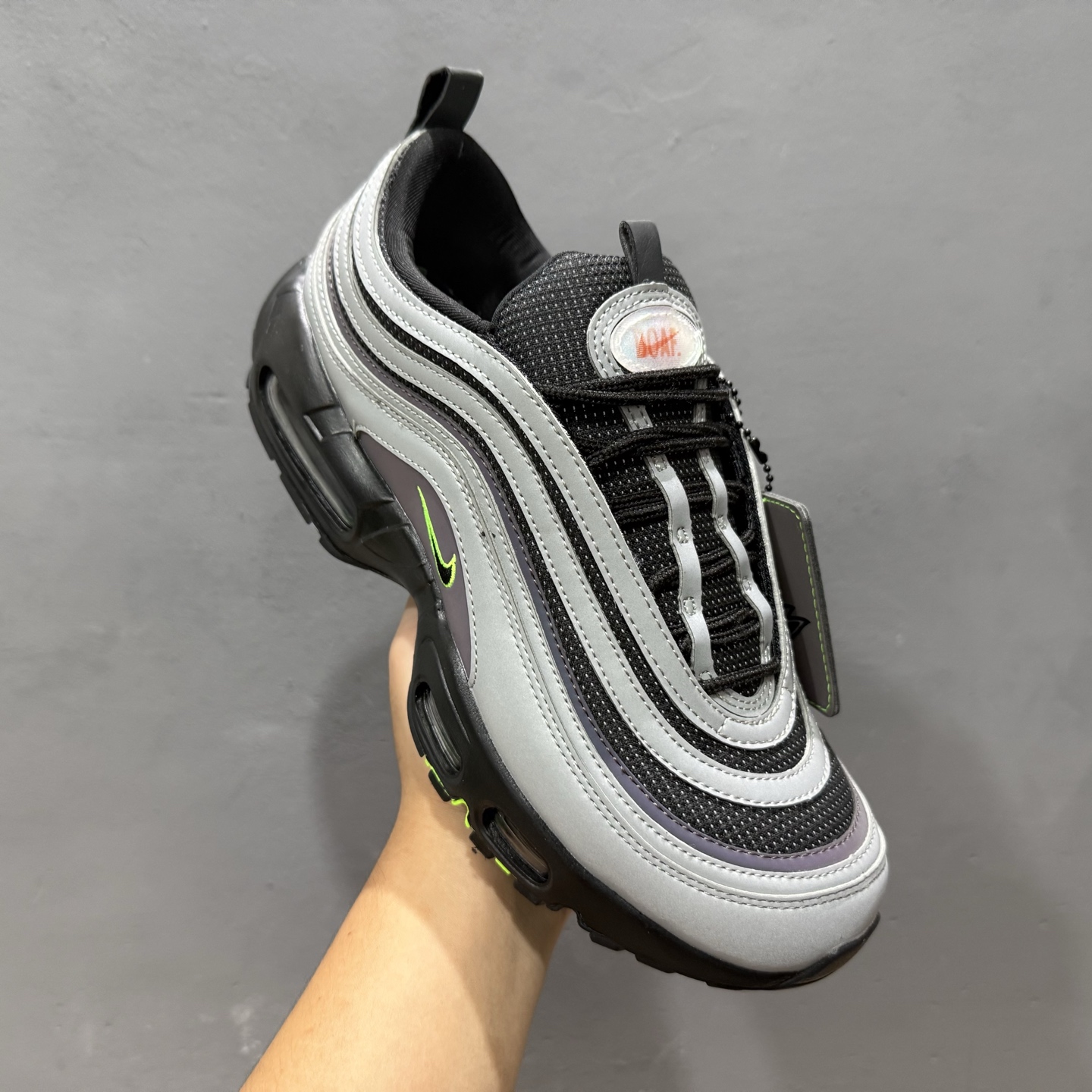 240 Division Street x Nike Air Max 9597 灰黑纯原版本复古休闲跑步鞋 IM2174-001