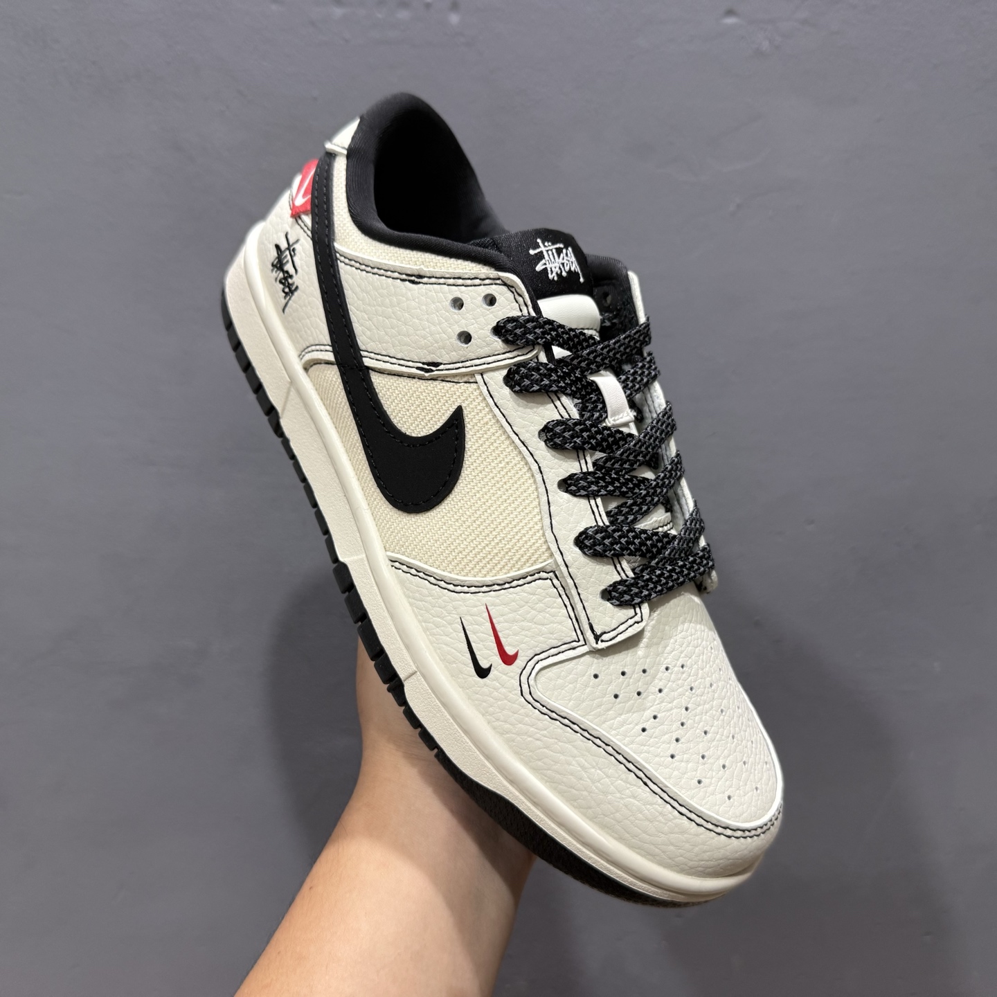 280 Stussy x Nike Dunk Low 黑白织布 SC9207-425-Chinese UA Cheap High Quatity Brand Clothes Bags handbags Sneakers wholesale wholesaler seller from China Factory suppliers Fashion Clothing Shoes best Quality Beautiful Price 280 Stussy x Nike Dunk Low 黑白织布 SC9207-425