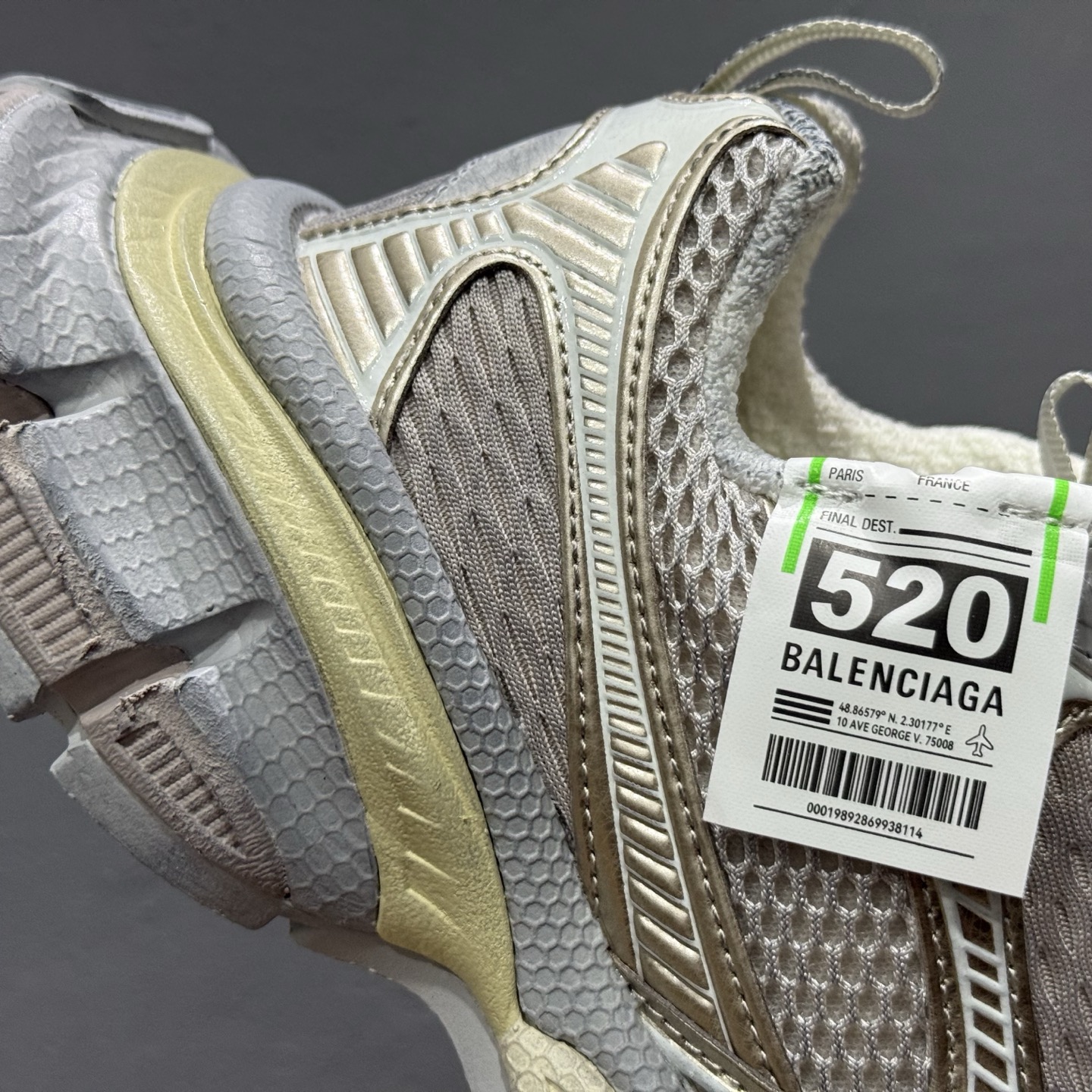 520 巴黎世家巴黎 7代Runner 3.0升级 低帮