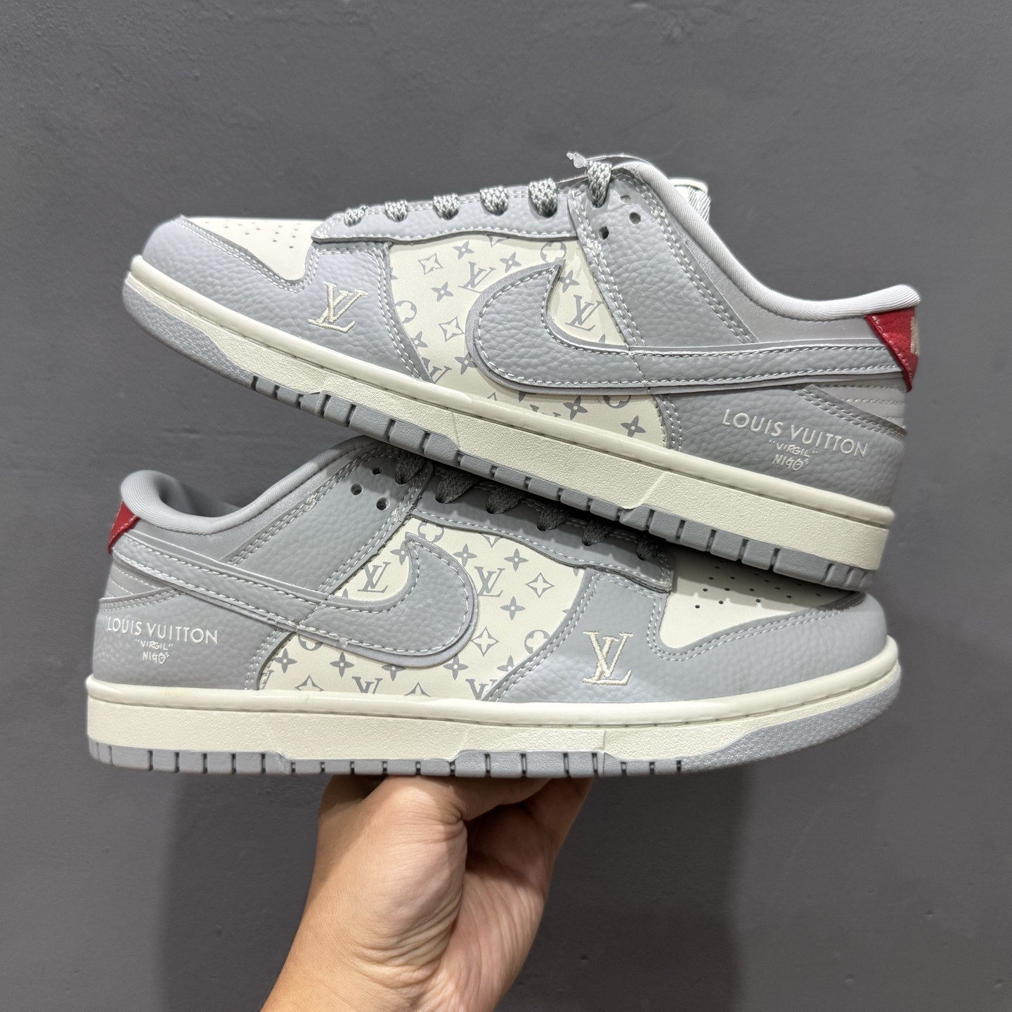280 SC版Nike SB Dunk Low x Louis Vuitton 灰白 SC9207-426