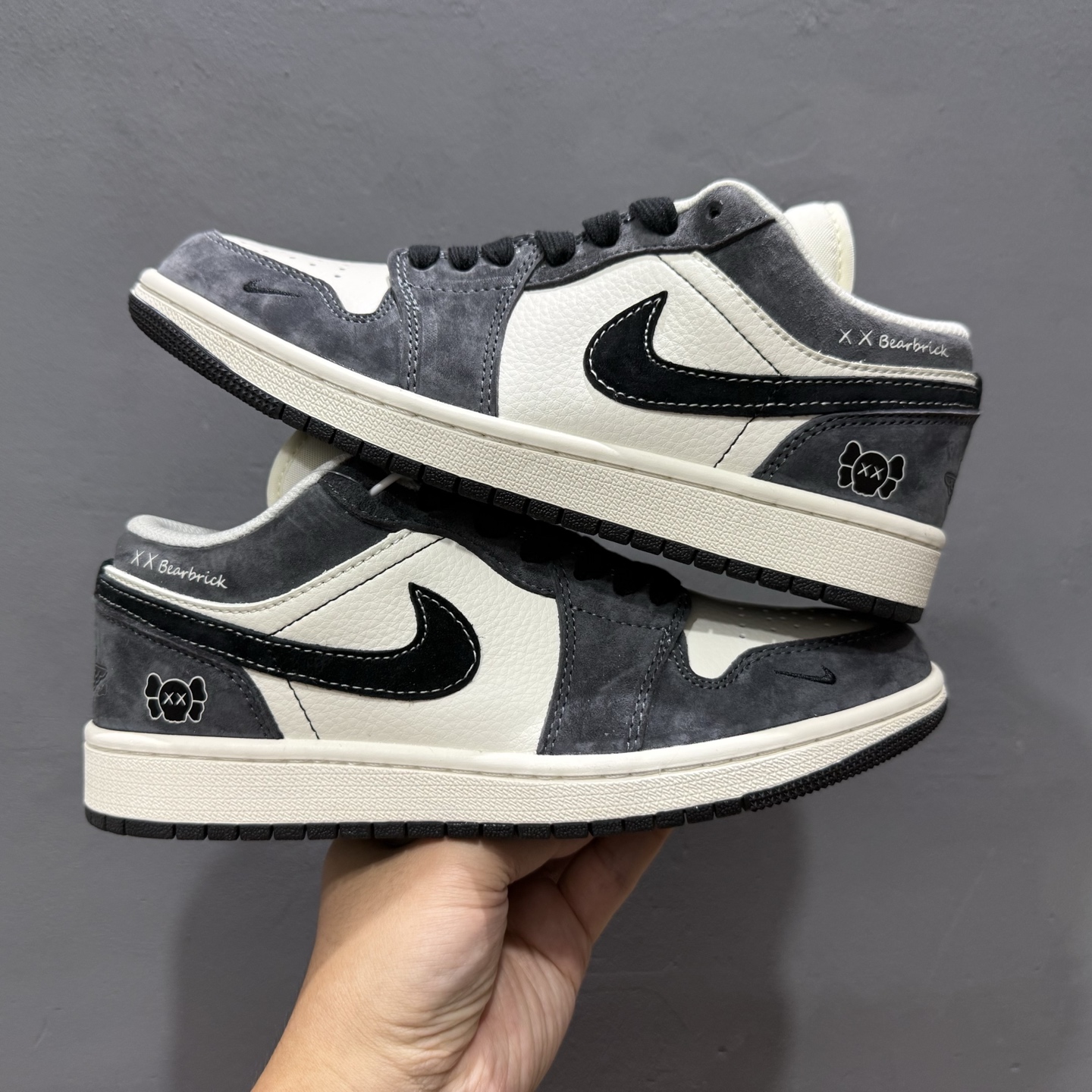 200 Air Jordan 1 Retro Low x Stussy 斯图西米红翻毛 SJ9950-023