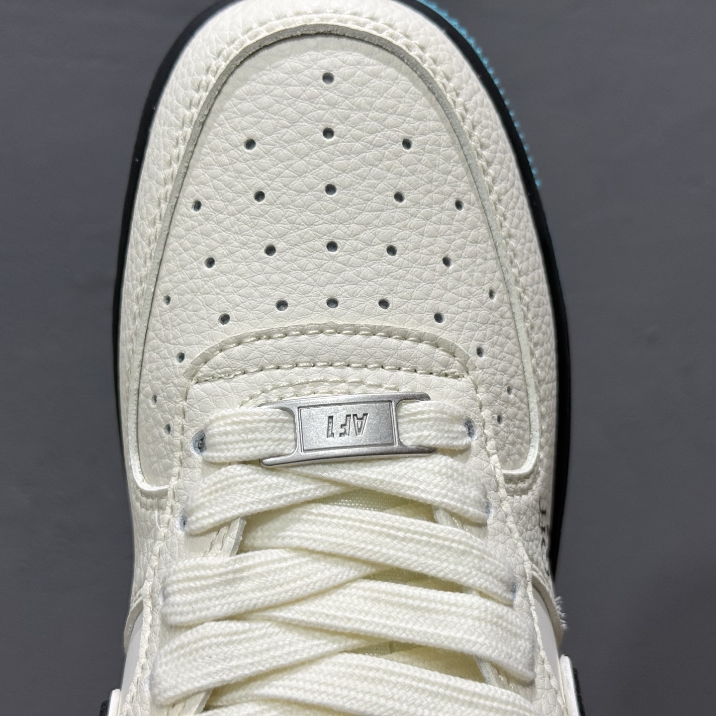 260 Nike Air Force 1 Low 07 x OFF-WHITE 白黑绿 QW5836-003