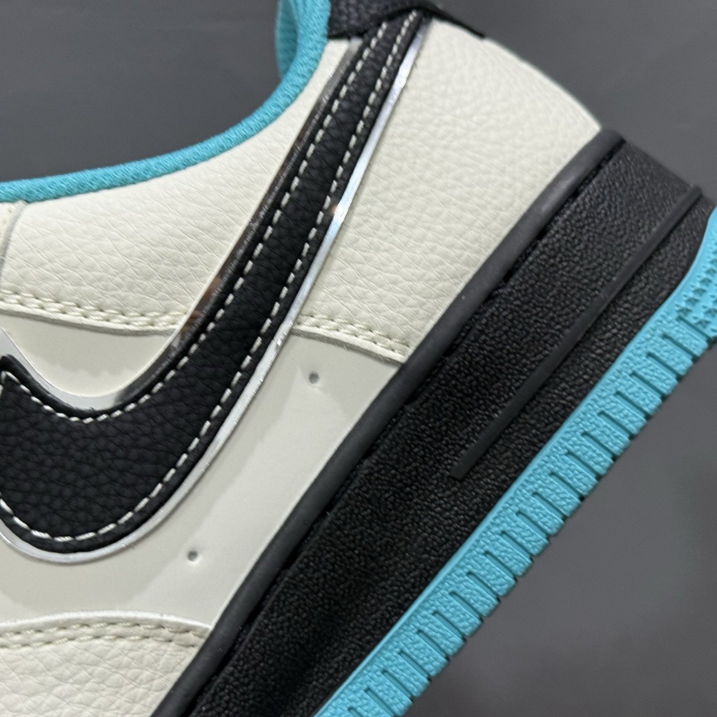 260 Nike Air Force 1 Low 07 x OFF-WHITE 白黑绿 QW5836-003