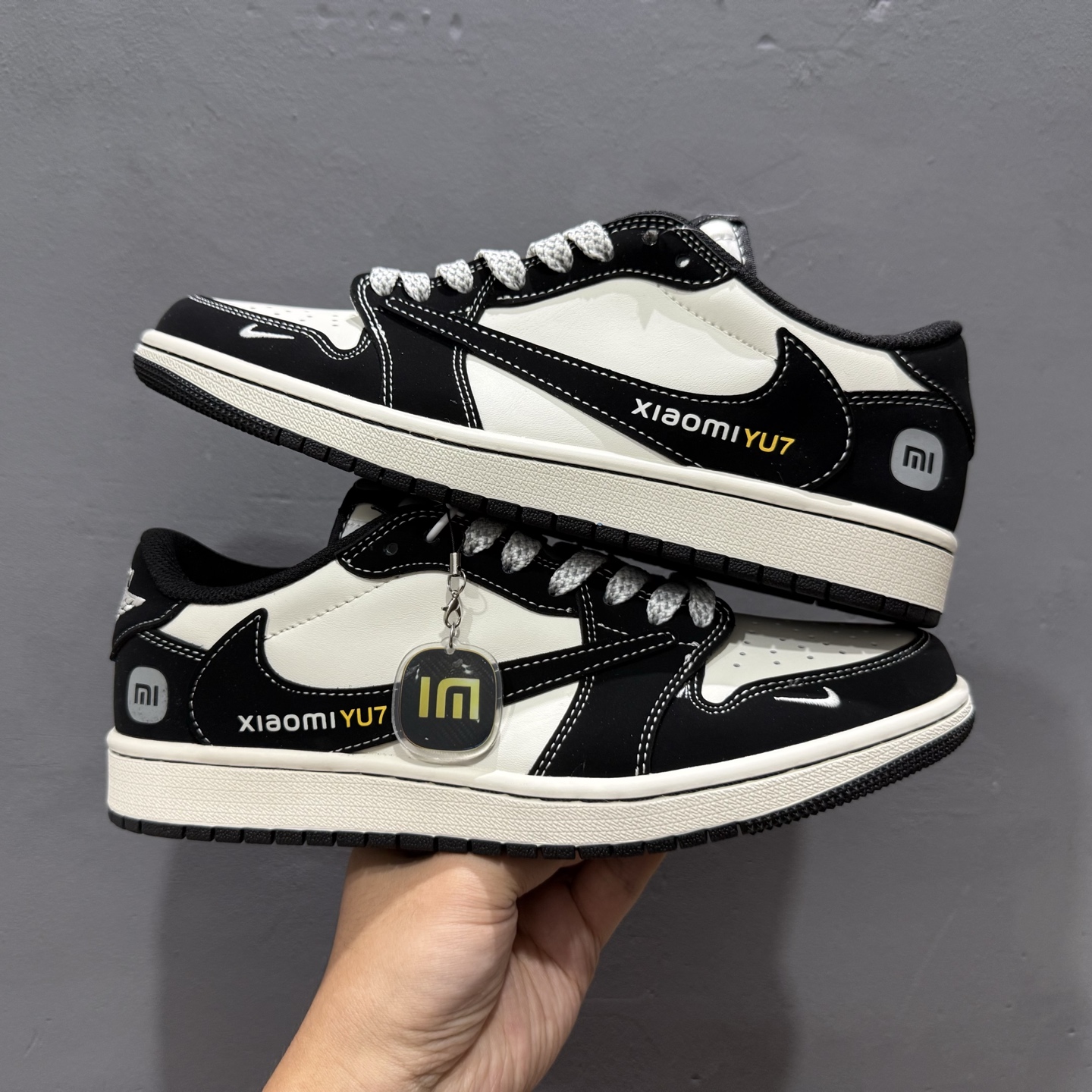 280 XC版Travis Scott x Fragment Design x Air Jordan 1 Low OG SP AJ1 乔1 小米联名 黑YU7 低帮文化休闲板鞋 XX3168-189