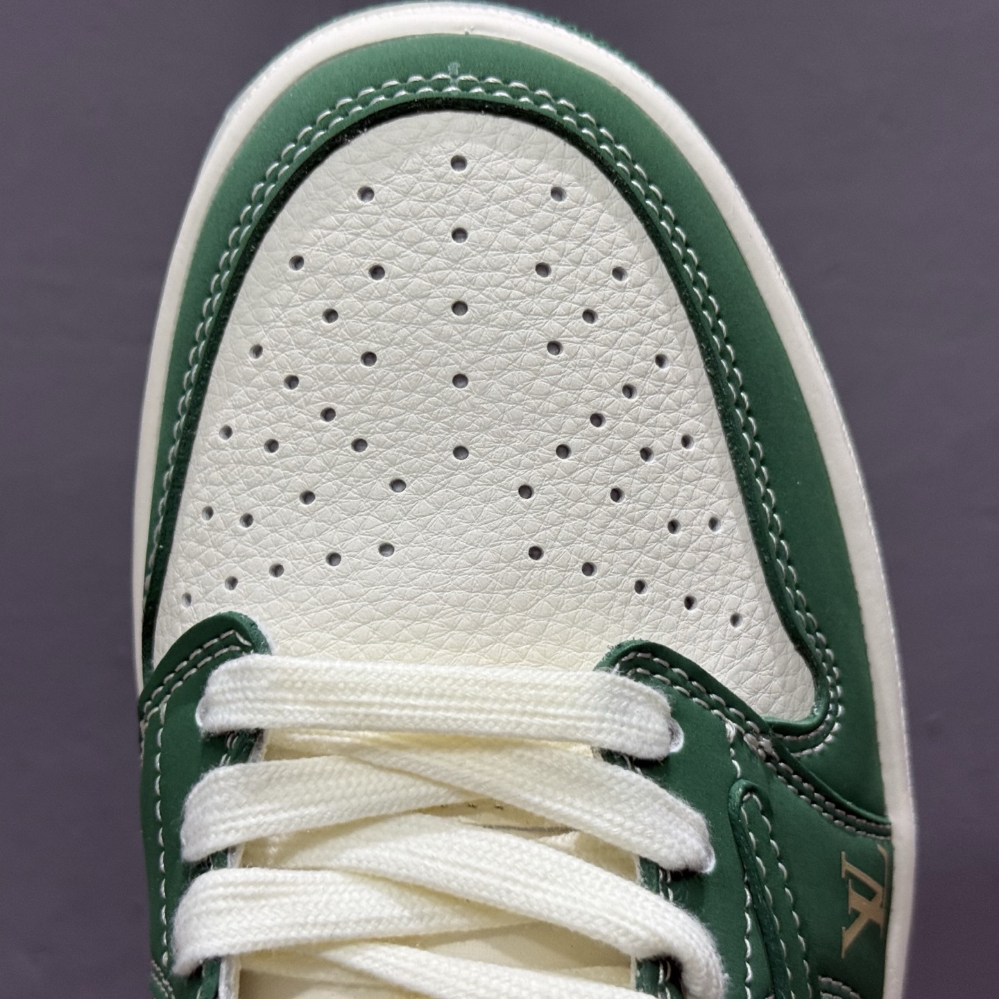 280 XC版Travis Scott x Fragment Design x Air Jordan 1 Low OG SP AJ1 乔1 LV联名 绿黄尾 低帮文化休闲板鞋 ZH2598-161