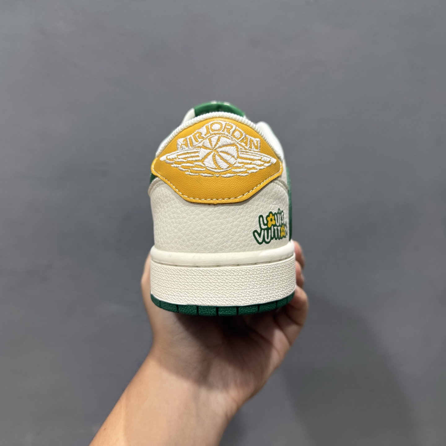 280 XC版Travis Scott x Fragment Design x Air Jordan 1 Low OG SP AJ1 乔1 LV联名 绿黄尾 低帮文化休闲板鞋 ZH2598-161