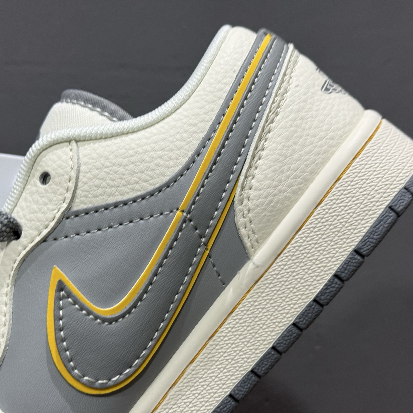 280 Air Jordan 1 Low AJ1 乔1 小米联名 寒武岩灰 高端定制 低帮复古篮球鞋 XX3168-199