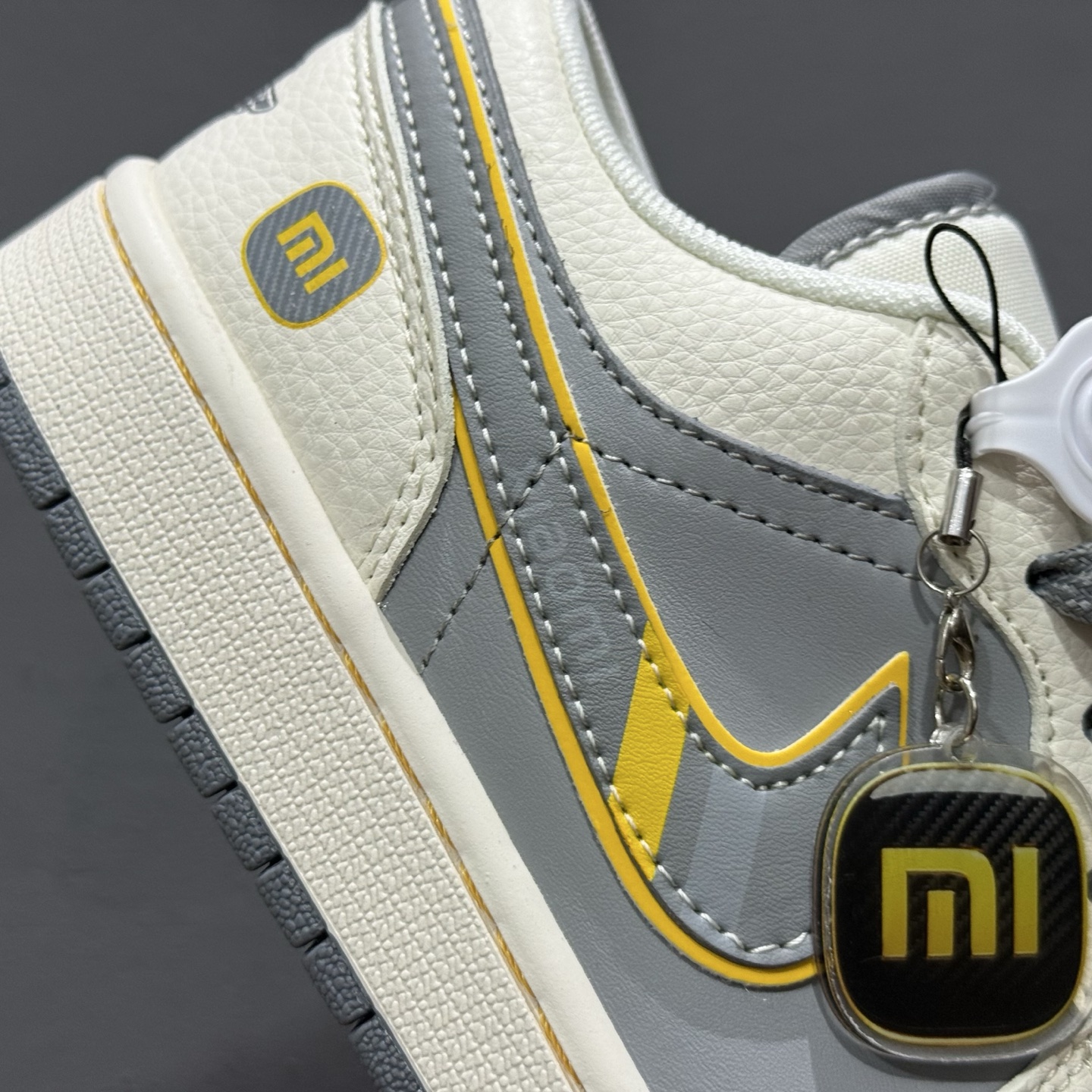 280 Air Jordan 1 Low AJ1 乔1 小米联名 寒武岩灰 高端定制 低帮复古篮球鞋 XX3168-199