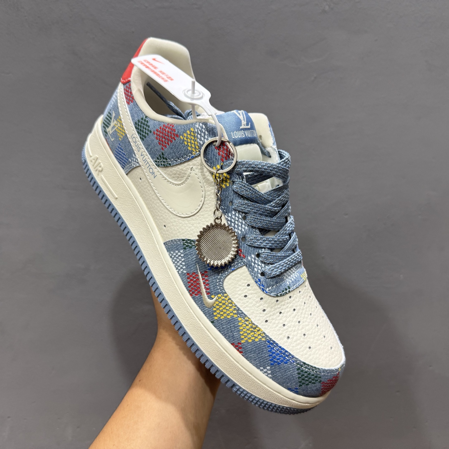 ￥260 Nike Air Force 1'07 Low LV联名 彩色牛仔 空军一号低帮休闲板鞋 XL1979-101