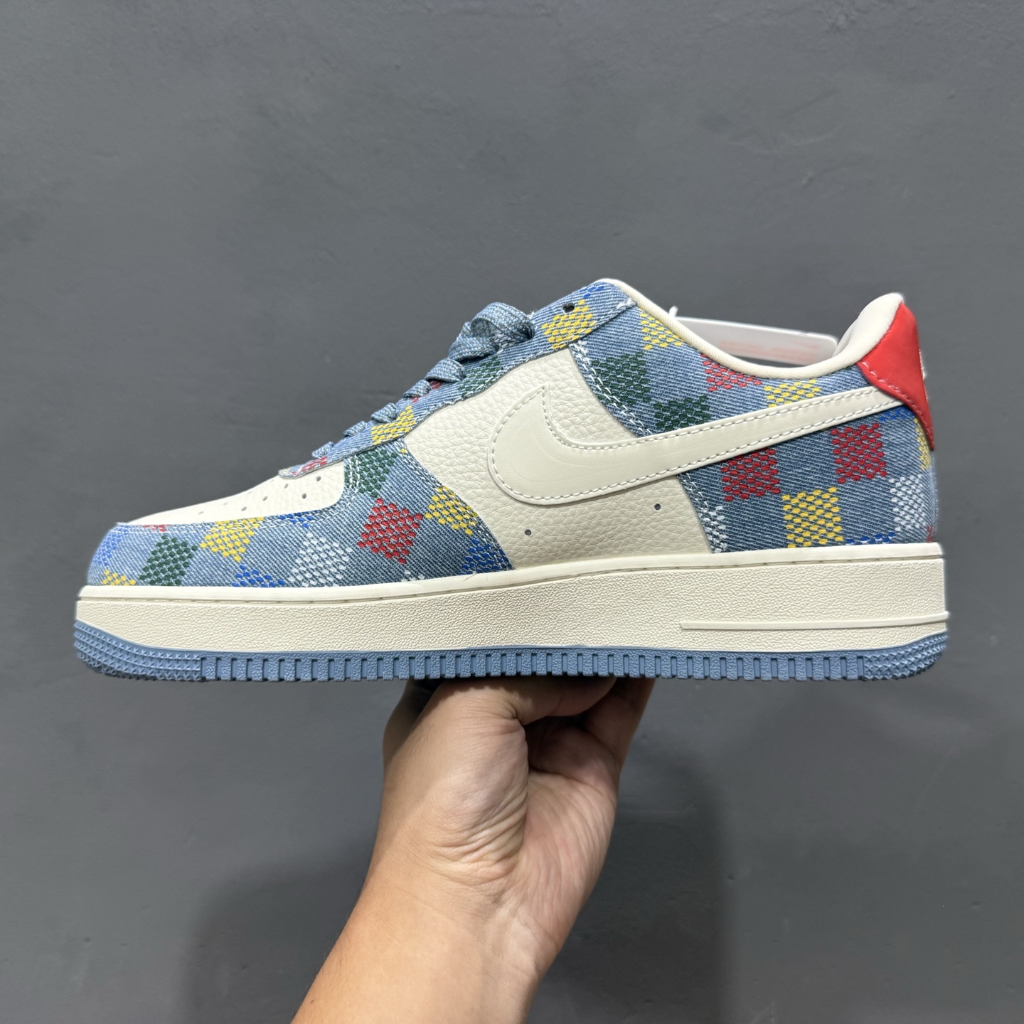 ￥260 Nike Air Force 1'07 Low LV联名 彩色牛仔 空军一号低帮休闲板鞋 XL1979-101