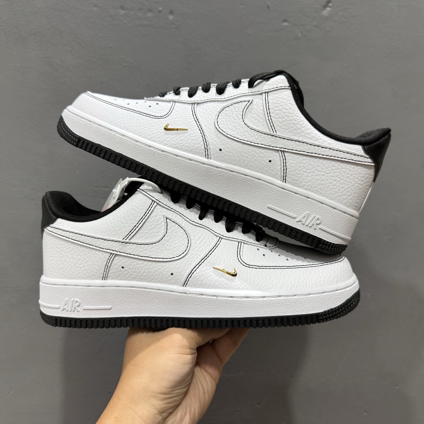200 Nike Air Force 1 Low 07 白黑小勾 IB6543-101