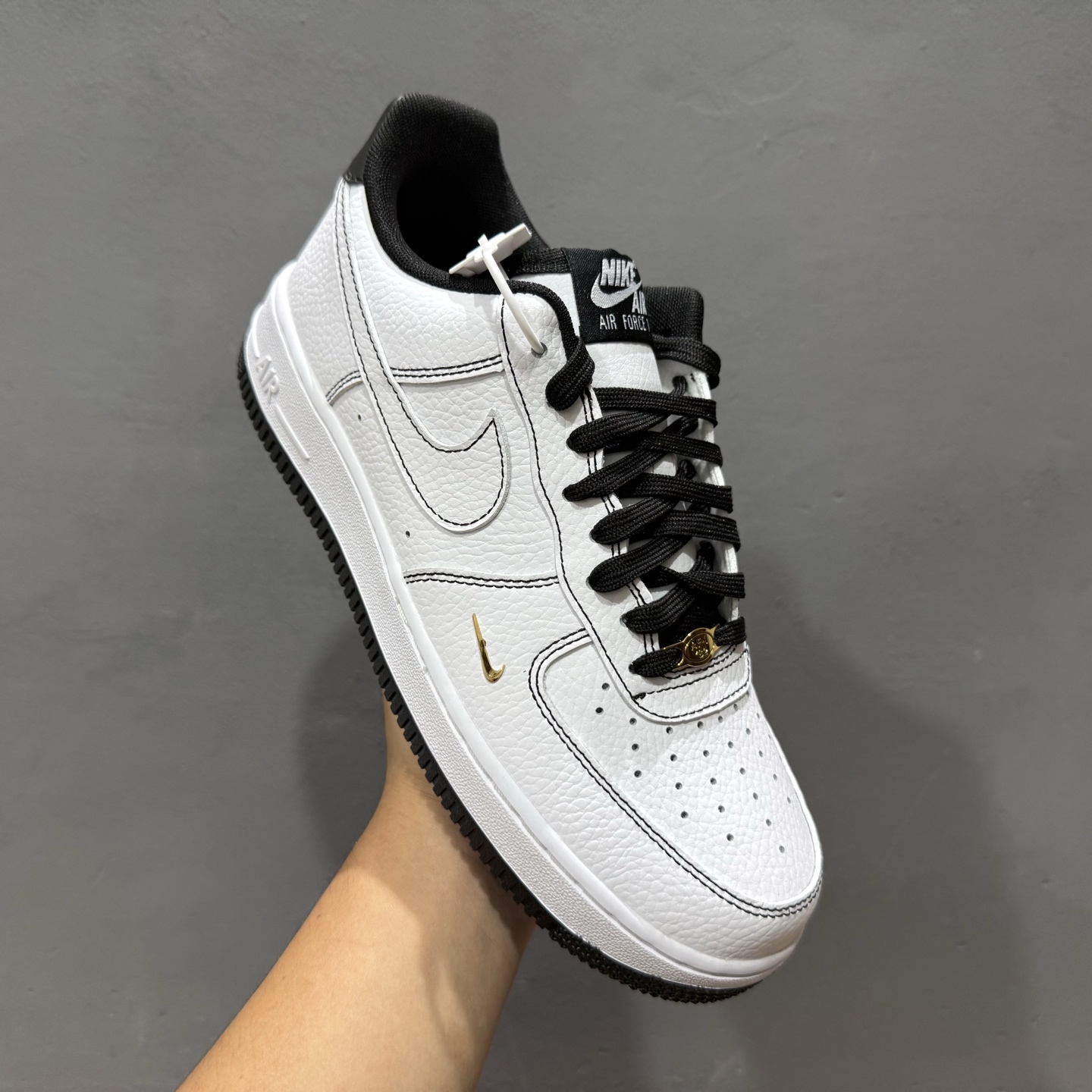 200 Nike Air Force 1 Low 07 白黑小勾 IB6543-101