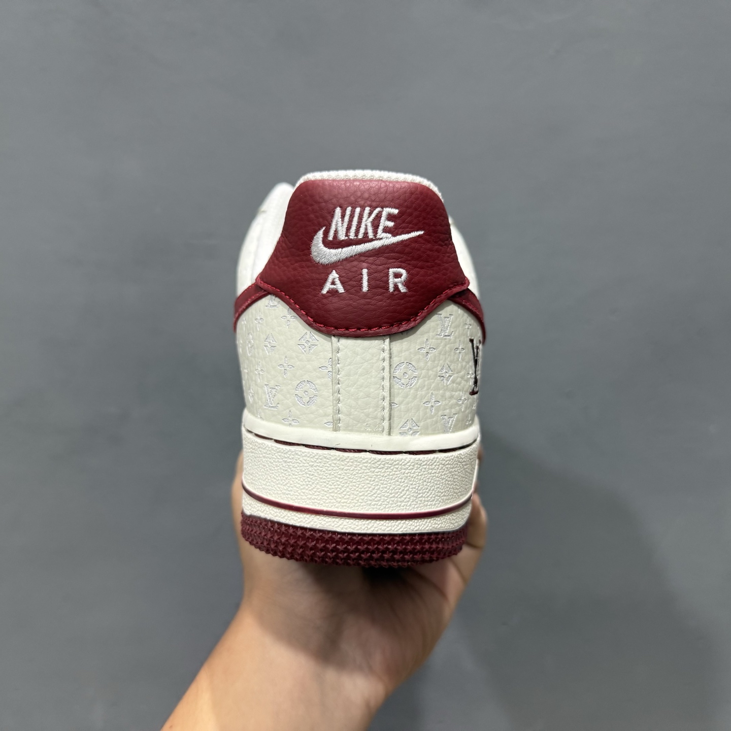 260 独家实拍Nike Air Force 1‘07 Low LV联名 白红 空军一号低帮休闲板鞋 LW9279-015