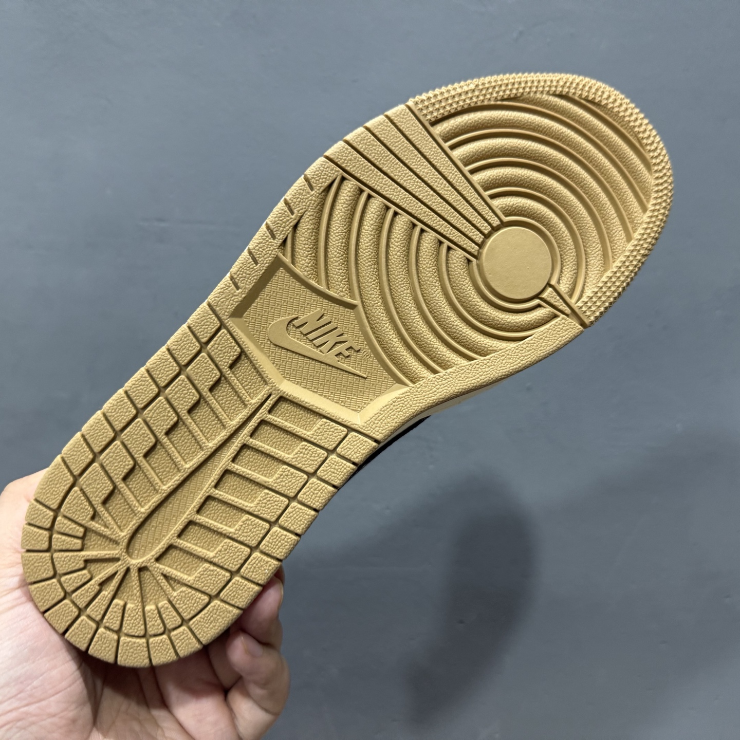 280 独家实拍Travis Scott x Fragment Design x Air Jordan 1 Low OG SP AJ1 乔1 LV联名 米棕方格 低帮文化休闲板鞋 XS7089-617