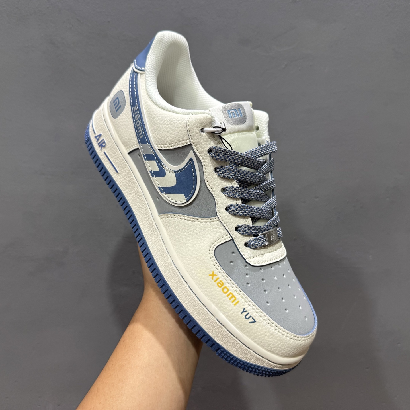 ¥260 Nike Air Force 1'07 Low 小米联名 YU7蓝 空军一号低帮休闲板鞋 XX3168-218-Chinese UA Cheap High Quatity Brand Clothes Bags handbags Sneakers wholesale wholesaler seller from China Factory suppliers Fashion Clothing Shoes best Quality Beautiful Price ¥260 Nike Air Force 1'07 Low 小米联名 YU7蓝 空军一号低帮休闲板鞋 XX3168-218