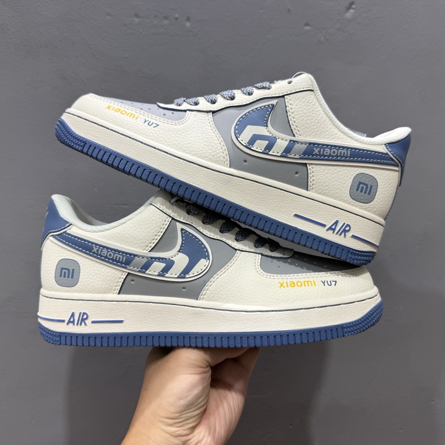 ¥260 Nike Air Force 1'07 Low 小米联名 YU7蓝 空军一号低帮休闲板鞋 XX3168-218-Chinese UA Cheap High Quatity Brand Clothes Bags handbags Sneakers wholesale wholesaler seller from China Factory suppliers Fashion Clothing Shoes best Quality Beautiful Price ¥260 Nike Air Force 1'07 Low 小米联名 YU7蓝 空军一号低帮休闲板鞋 XX3168-218