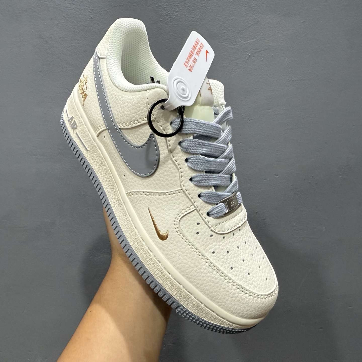 ￥260 Nike Air Force 1'07 Low 小米联名 YU7蓝 空军一号低帮休闲板鞋 XX3168-150