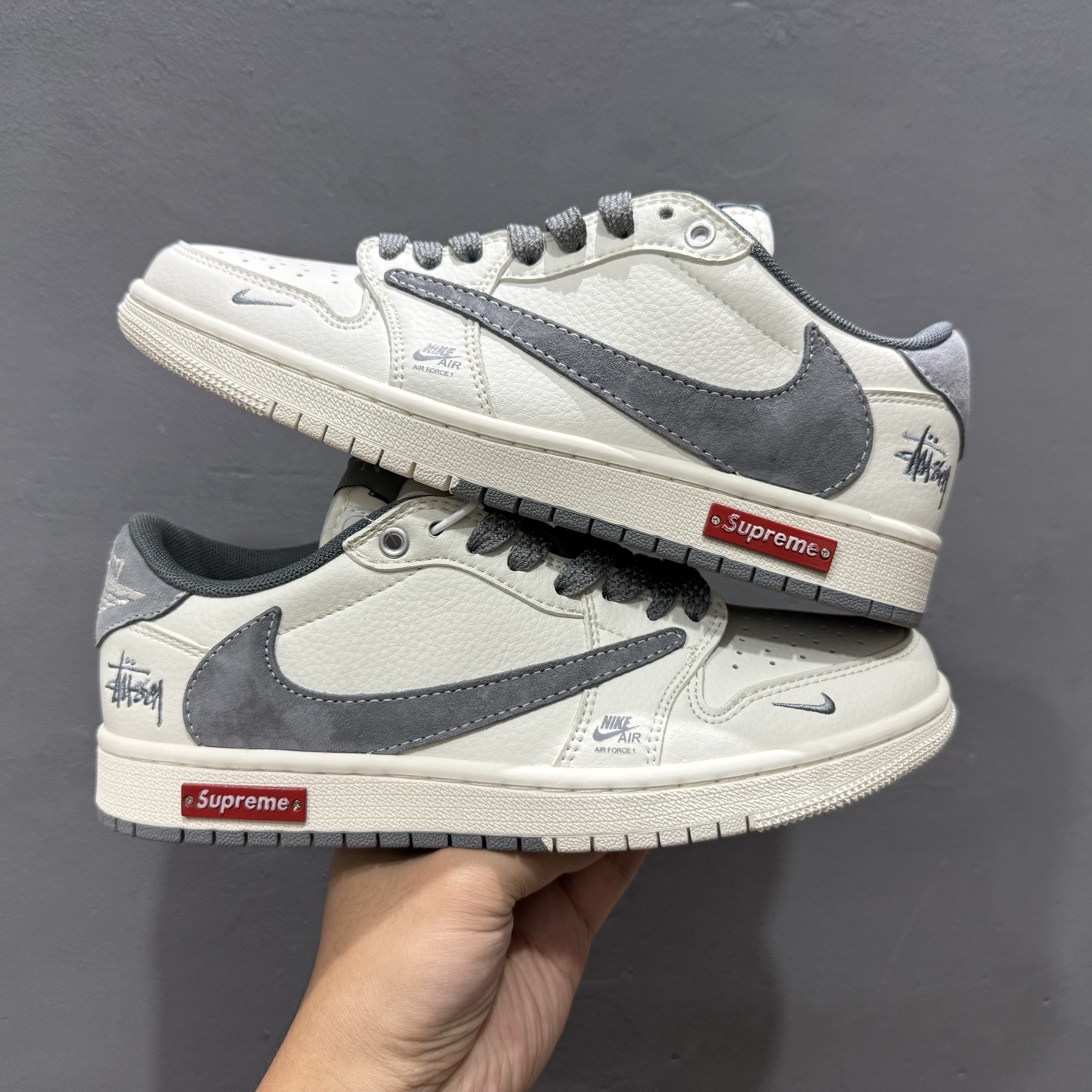 220 Air Jordan AJ1 Low 倒钩低帮联名定制配色 SJ2068-125