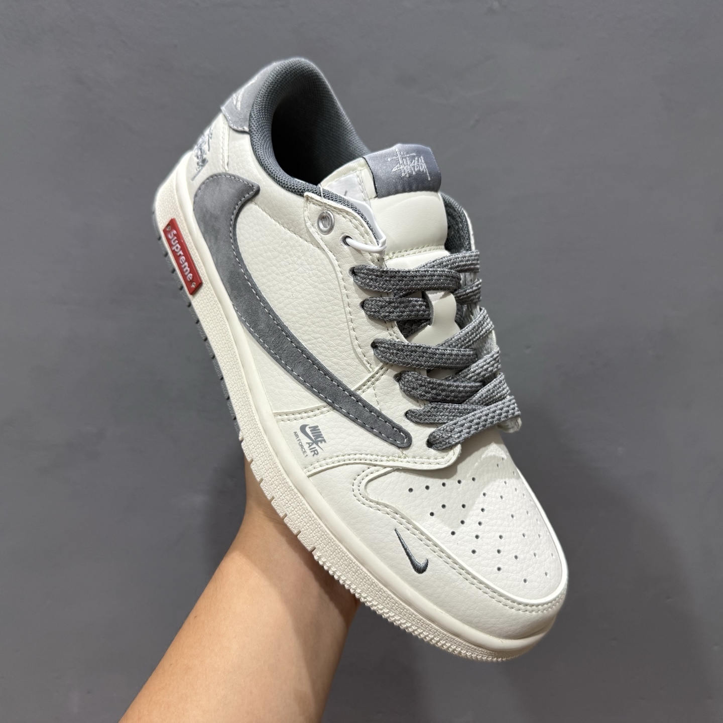 220 Air Jordan AJ1 Low 倒钩低帮联名定制配色 SJ2068-125