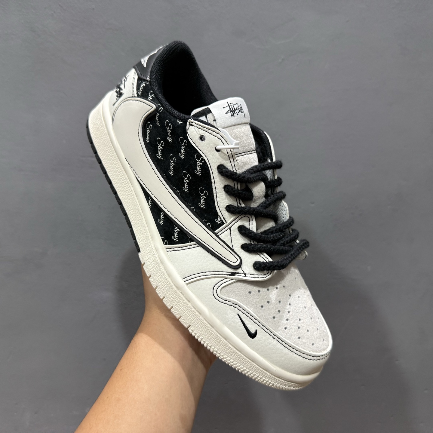 220 Air Jordan AJ1 Low 倒钩低帮联名定制配色 SJ2068-121