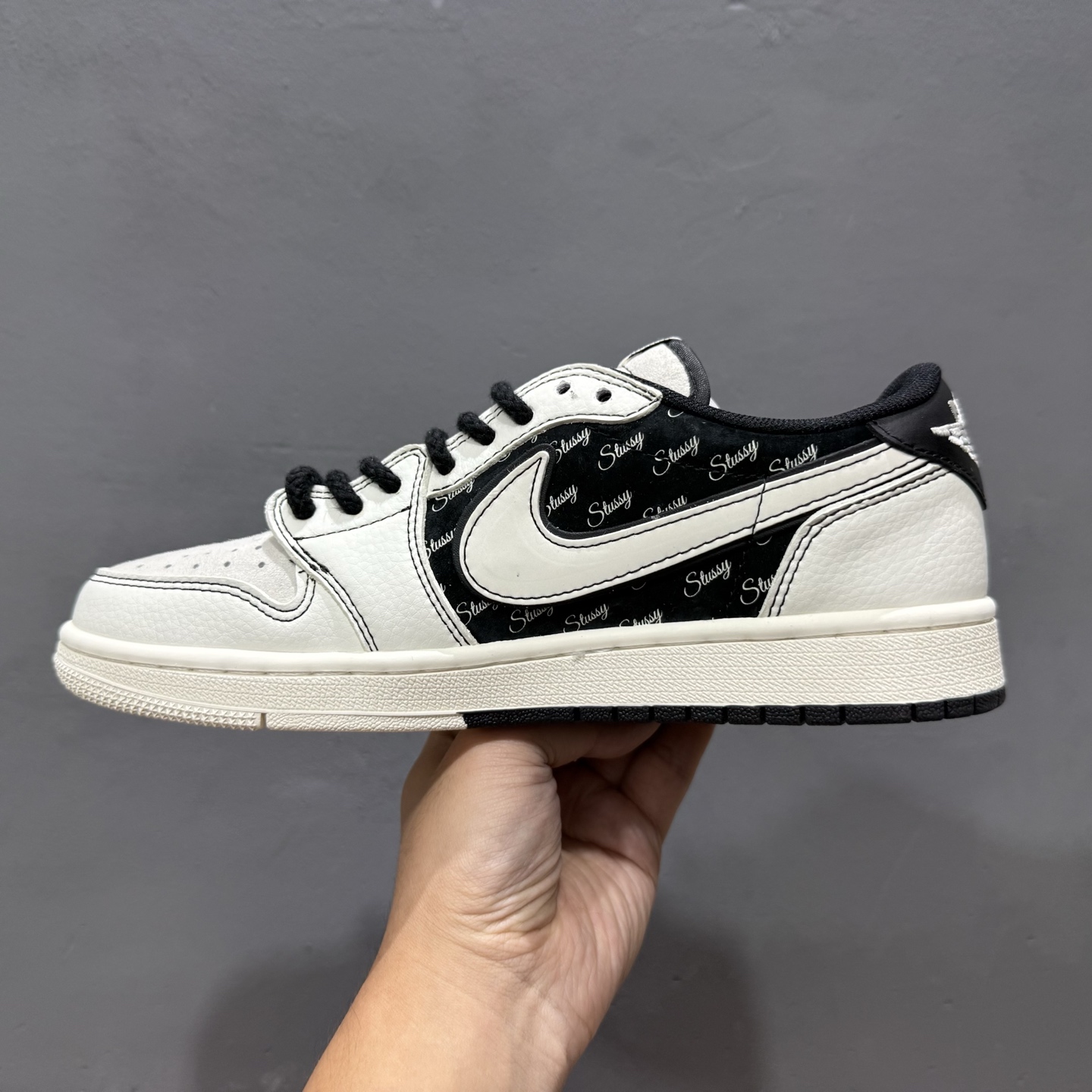 220 Air Jordan AJ1 Low 倒钩低帮联名定制配色 SJ2068-121