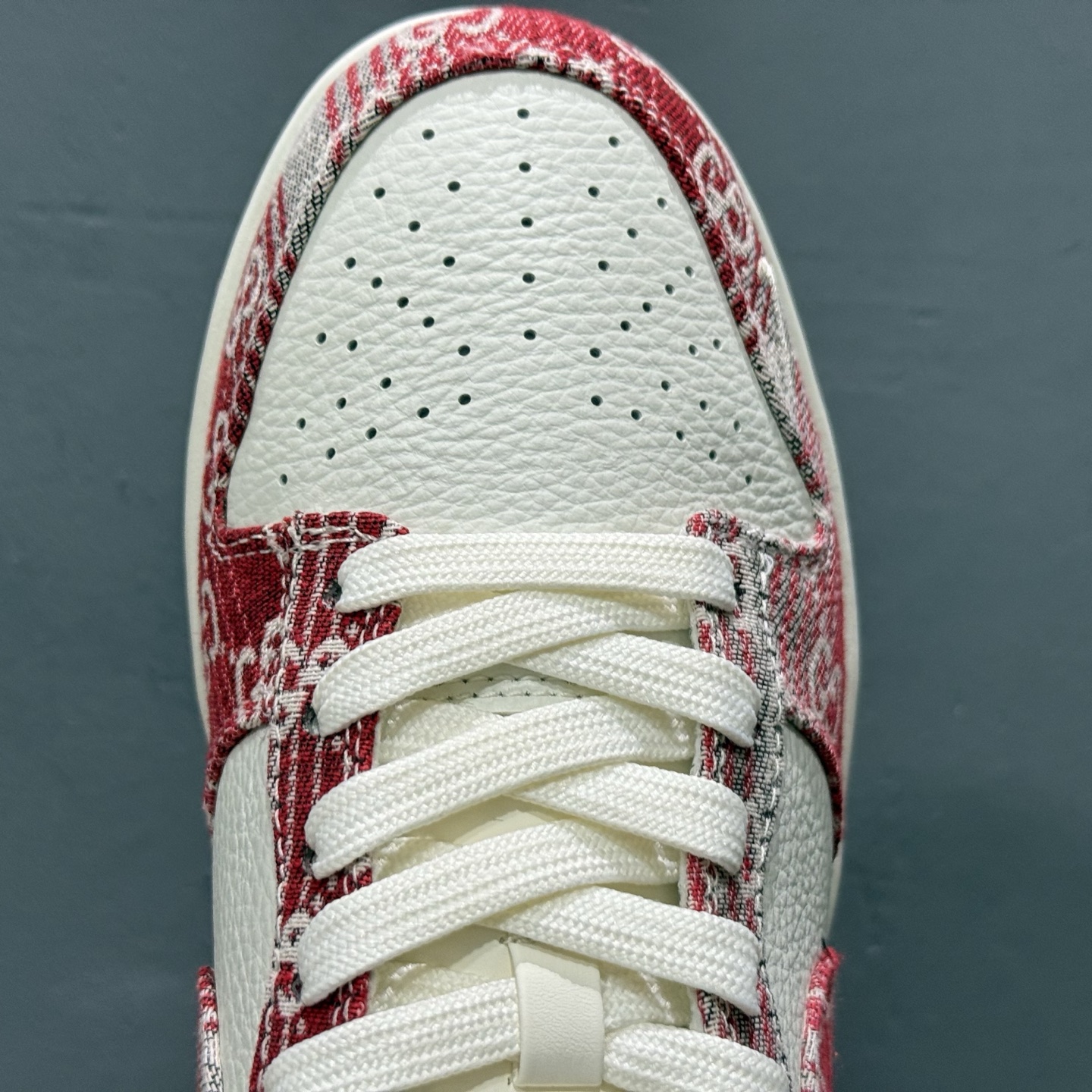 280 SC版Nike SB Dunk Low 古驰联名 灰红牛仔 周年高端定制 低帮休闲板鞋 SC9207-417