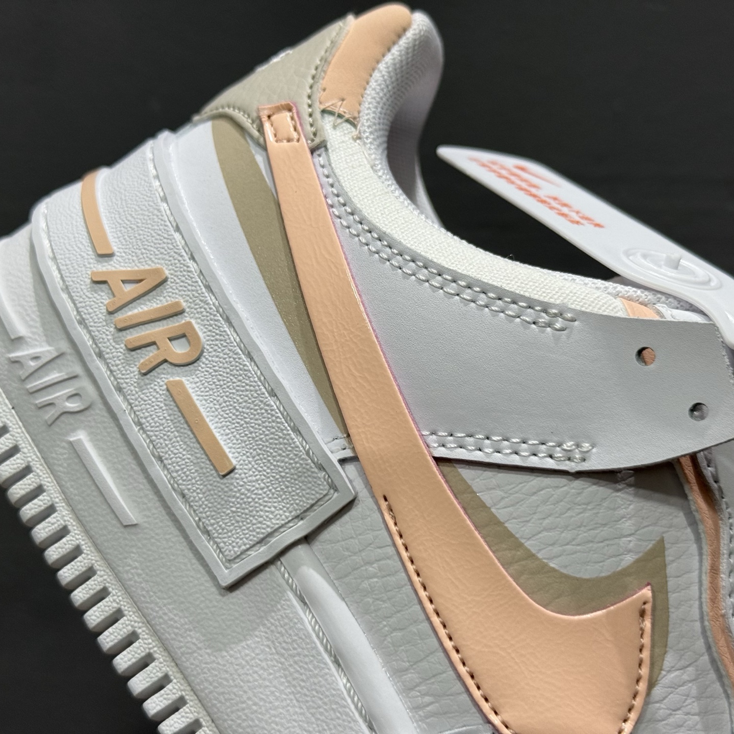 200 NK WMNS Air Force 1 Shadow全新少女系解构主义设计 空军一号马卡龙 CI0919-121