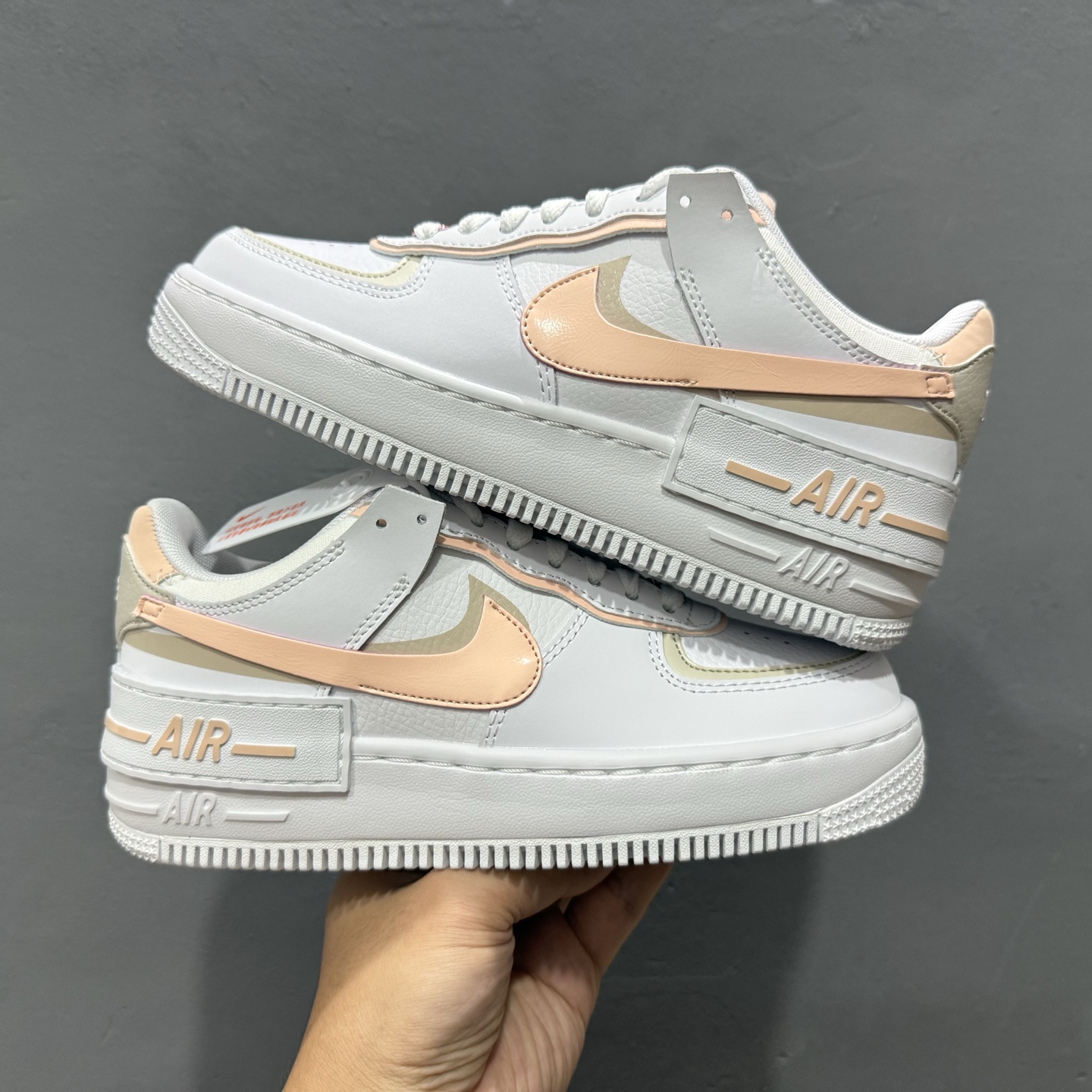 200 NK WMNS Air Force 1 Shadow全新少女系解构主义设计 空军一号马卡龙 CI0919-121