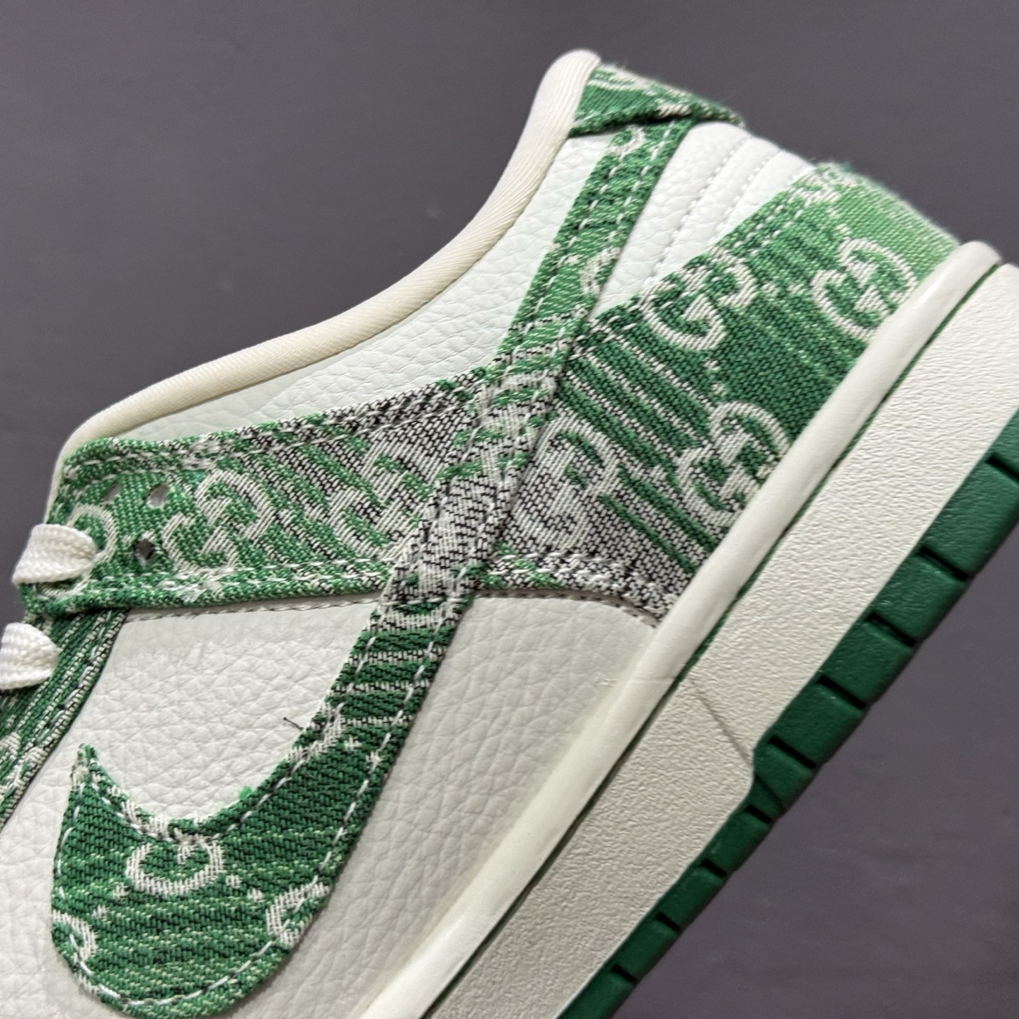 280 Gucci x Nike Dunk Low 灰绿牛仔 SC9207-420