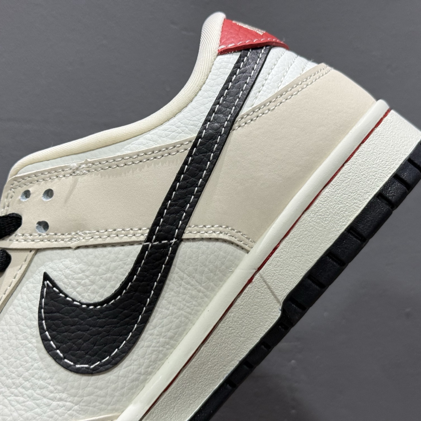 280 Supreme x Nike Dunk Low 白卡其三小勾 SC9207-427