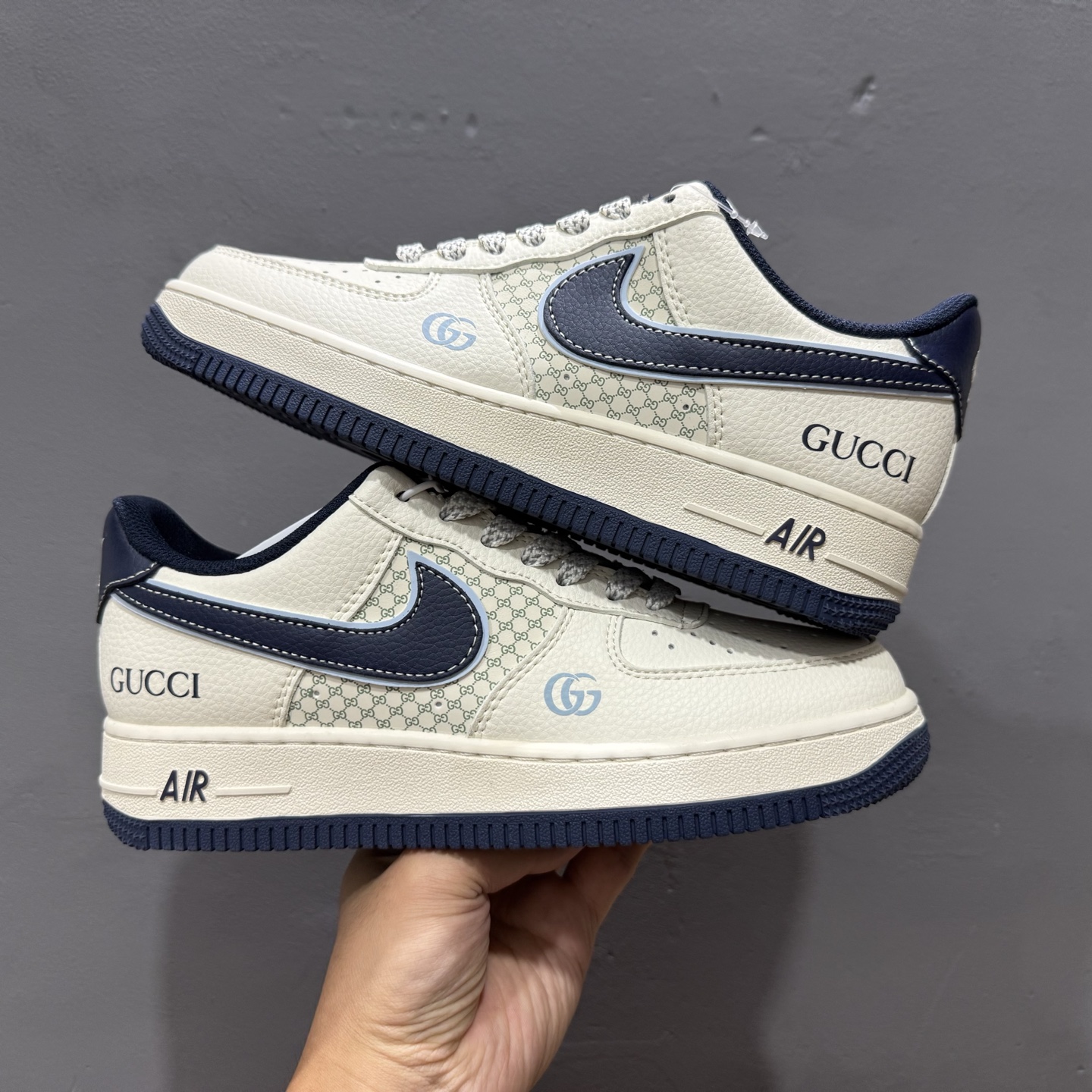 260 Nike Air Force 1‘07 Low 古驰联名 花纹蓝勾 空军一号低帮休闲板鞋 XS1958-564-Chinese UA Cheap High Quatity Brand Clothes Bags handbags Sneakers wholesale wholesaler seller from China Factory suppliers Fashion Clothing Shoes best Quality Beautiful Price 260 Nike Air Force 1‘07 Low 古驰联名 花纹蓝勾 空军一号低帮休闲板鞋 XS1958-564