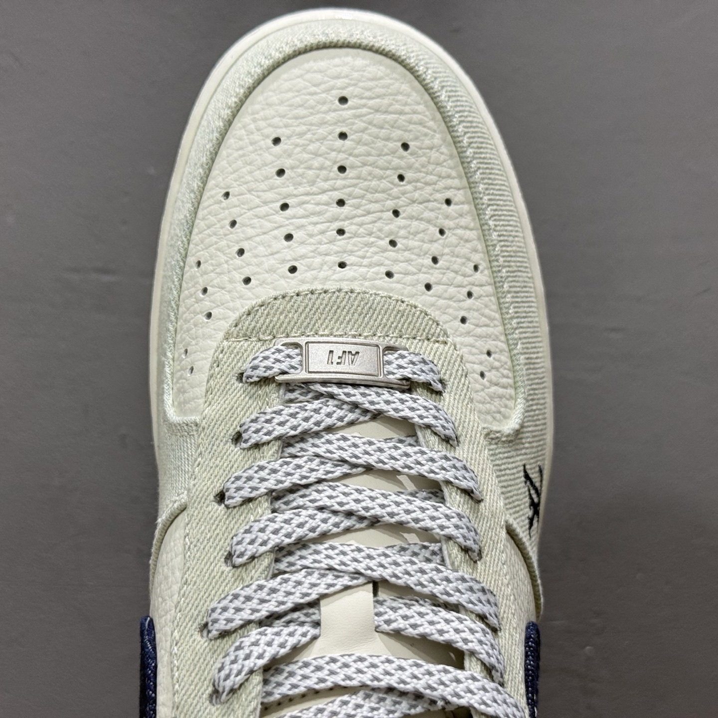 260 SC版Nike Air Force 1'07 Low LV联名 拼接牛仔 空军一号低帮休闲板鞋 SC0601-551