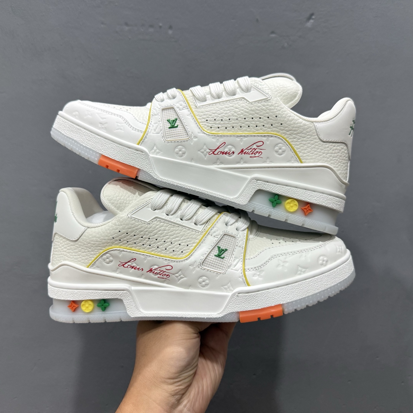 600 Tyler x Louis Vuitton 路易威登 LV Trainer 联名款 低帮休闲板鞋-Chinese UA Cheap High Quatity Brand Clothes Bags handbags Sneakers wholesale wholesaler seller from China Factory suppliers Fashion Clothing Shoes best Quality Beautiful Price 600 Tyler x Louis Vuitton 路易威登 LV Trainer 联名款 低帮休闲板鞋