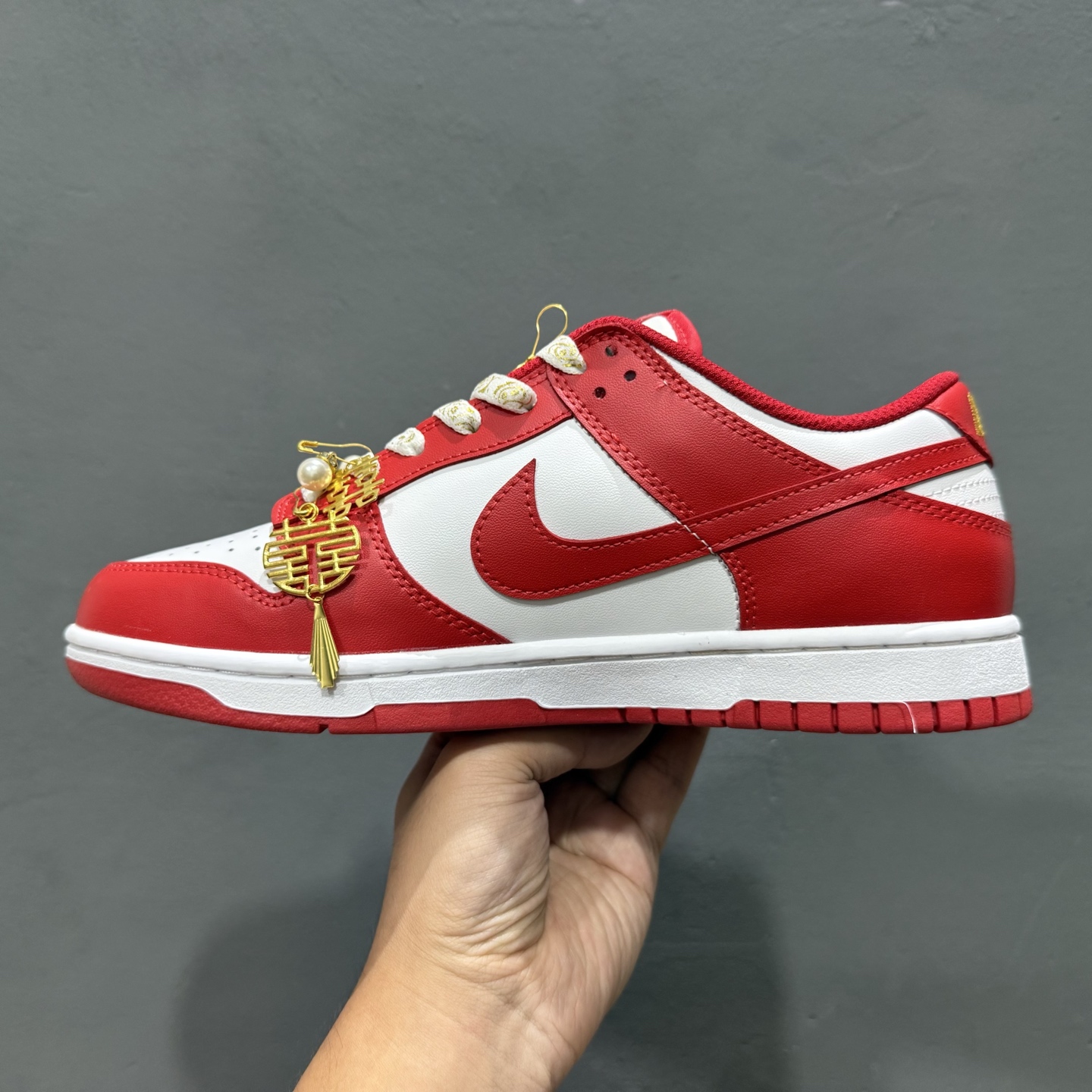 280 Nike SB Dunk Low ”Just Do it“ 囍庆婚礼 周年高端定制 低帮休闲板鞋 FB9109-119
