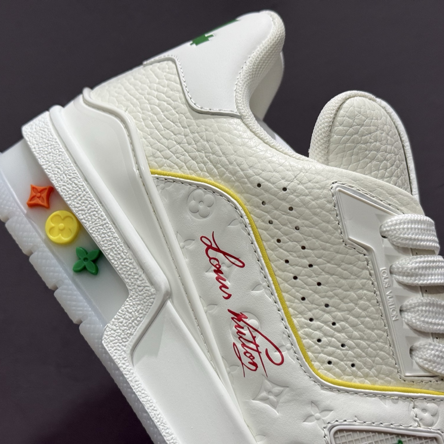 600 Tyler x Louis Vuitton 路易威登 LV Trainer 联名款 低帮休闲板鞋-Chinese UA Cheap High Quatity Brand Clothes Bags handbags Sneakers wholesale wholesaler seller from China Factory suppliers Fashion Clothing Shoes best Quality Beautiful Price 600 Tyler x Louis Vuitton 路易威登 LV Trainer 联名款 低帮休闲板鞋