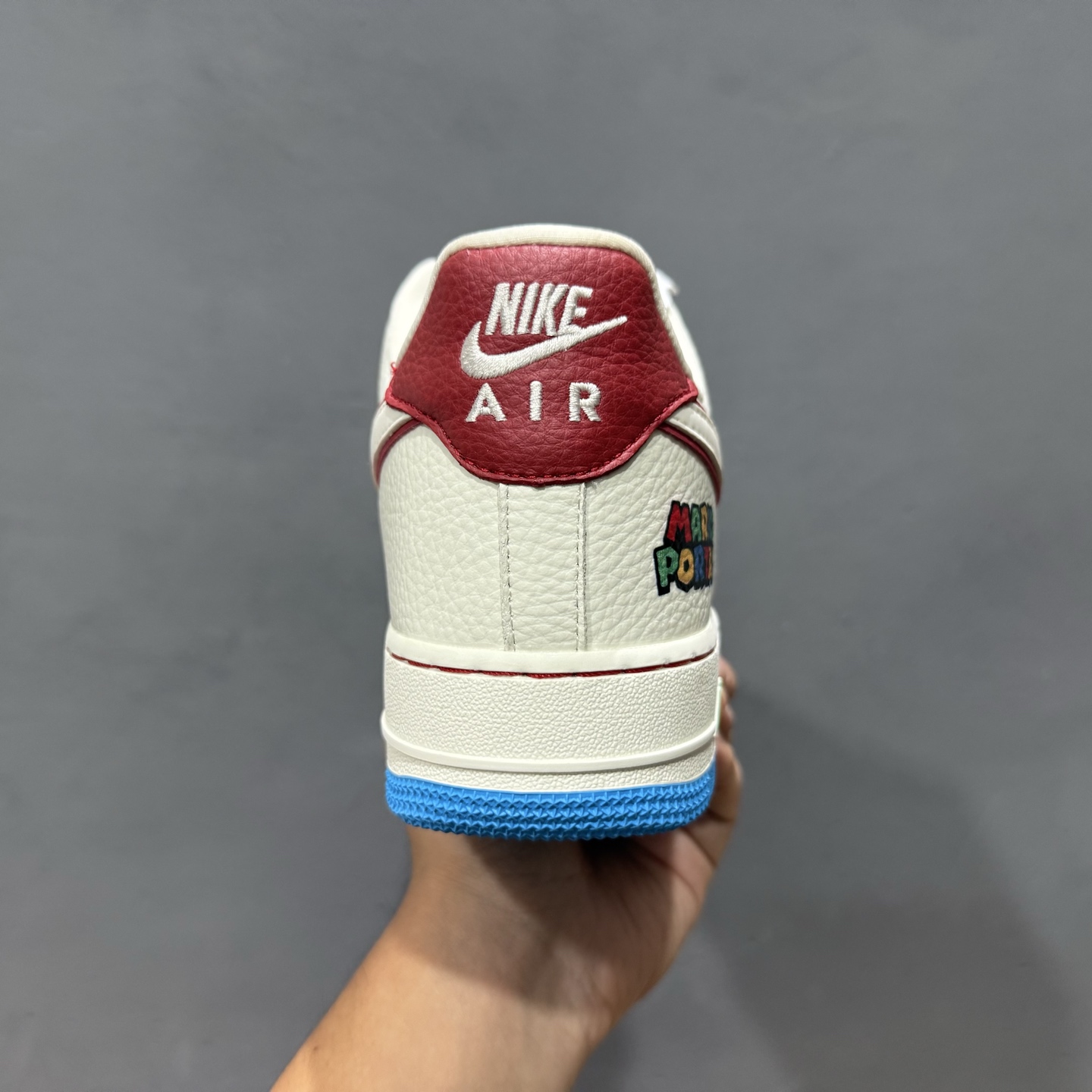 260 Mario x NIke Air Force 1 白蓝彩 SC0601-567-Chinese UA Cheap High Quatity Brand Clothes Bags handbags Sneakers wholesale wholesaler seller from China Factory suppliers Fashion Clothing Shoes best Quality Beautiful Price 260 Mario x NIke Air Force 1 白蓝彩 SC0601-567