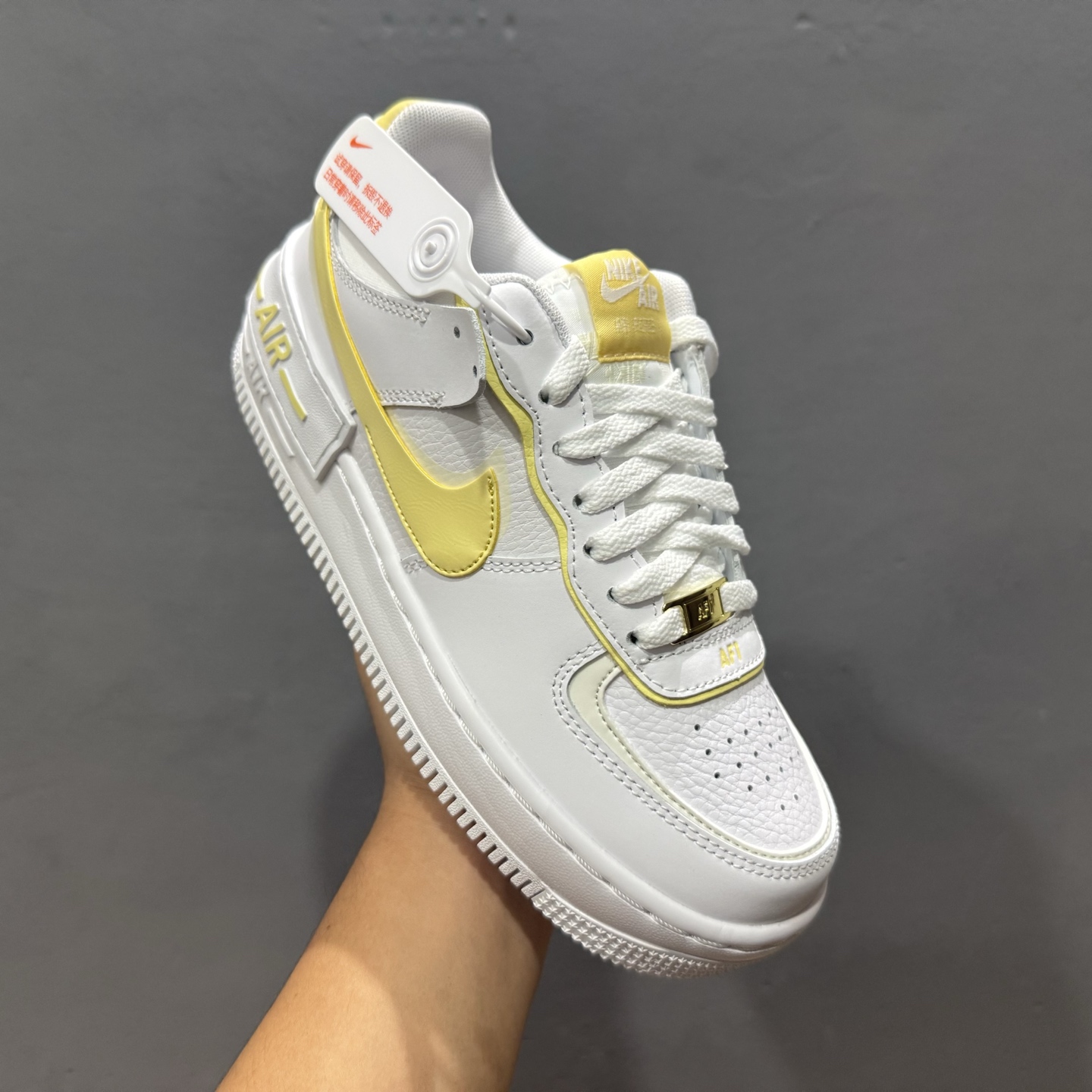 ¥200 Nike Air Force 1 Shadow 空军一号轻量增高低帮百搭板鞋 CI0919-122-Chinese UA Cheap High Quatity Brand Clothes Bags handbags Sneakers wholesale wholesaler seller from China Factory suppliers Fashion Clothing Shoes best Quality Beautiful Price ¥200 Nike Air Force 1 Shadow 空军一号轻量增高低帮百搭板鞋 CI0919-122