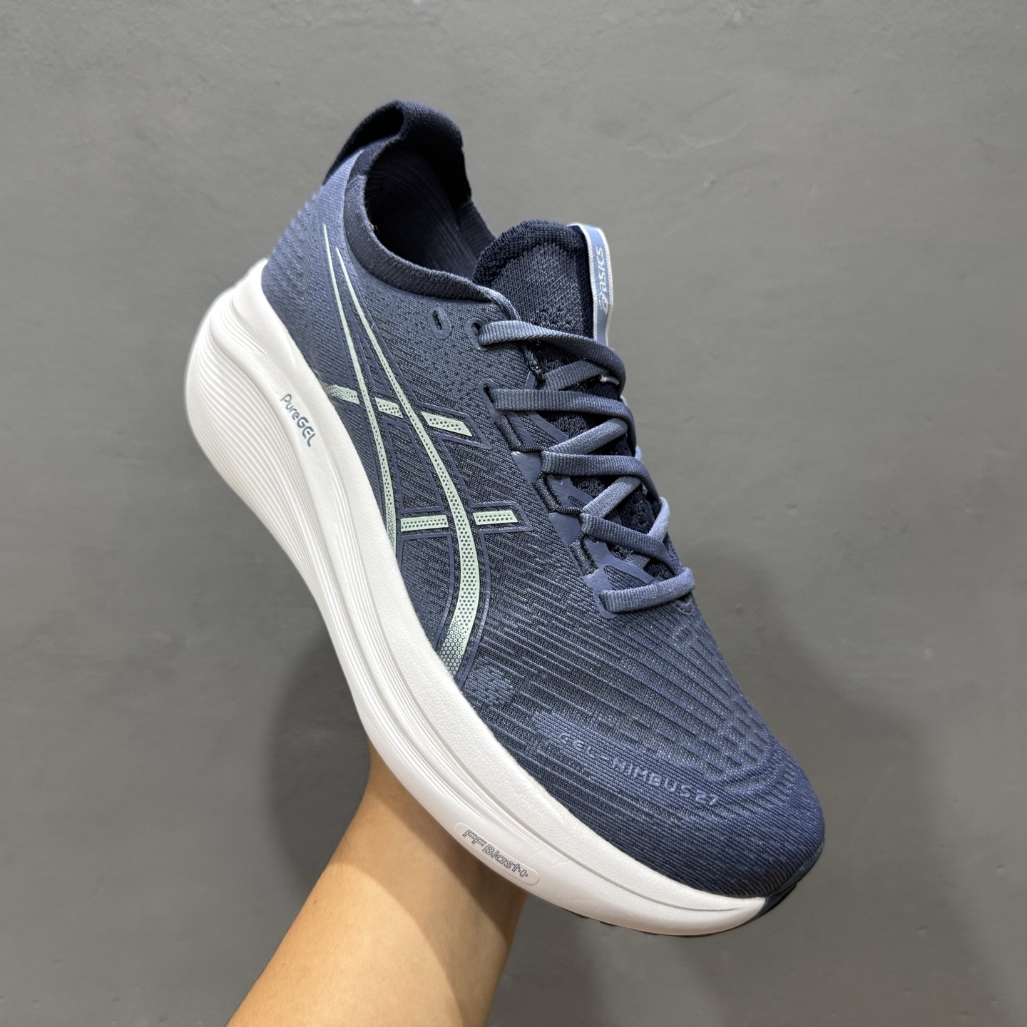 180 Asics Gel-Nimbus 27 舒适防滑耐磨低帮休闲跑步鞋 1012B753-400-Chinese UA Cheap High Quatity Brand Clothes Bags handbags Sneakers wholesale wholesaler seller from China Factory suppliers Fashion Clothing Shoes best Quality Beautiful Price 180 Asics Gel-Nimbus 27 舒适防滑耐磨低帮休闲跑步鞋 1012B753-400