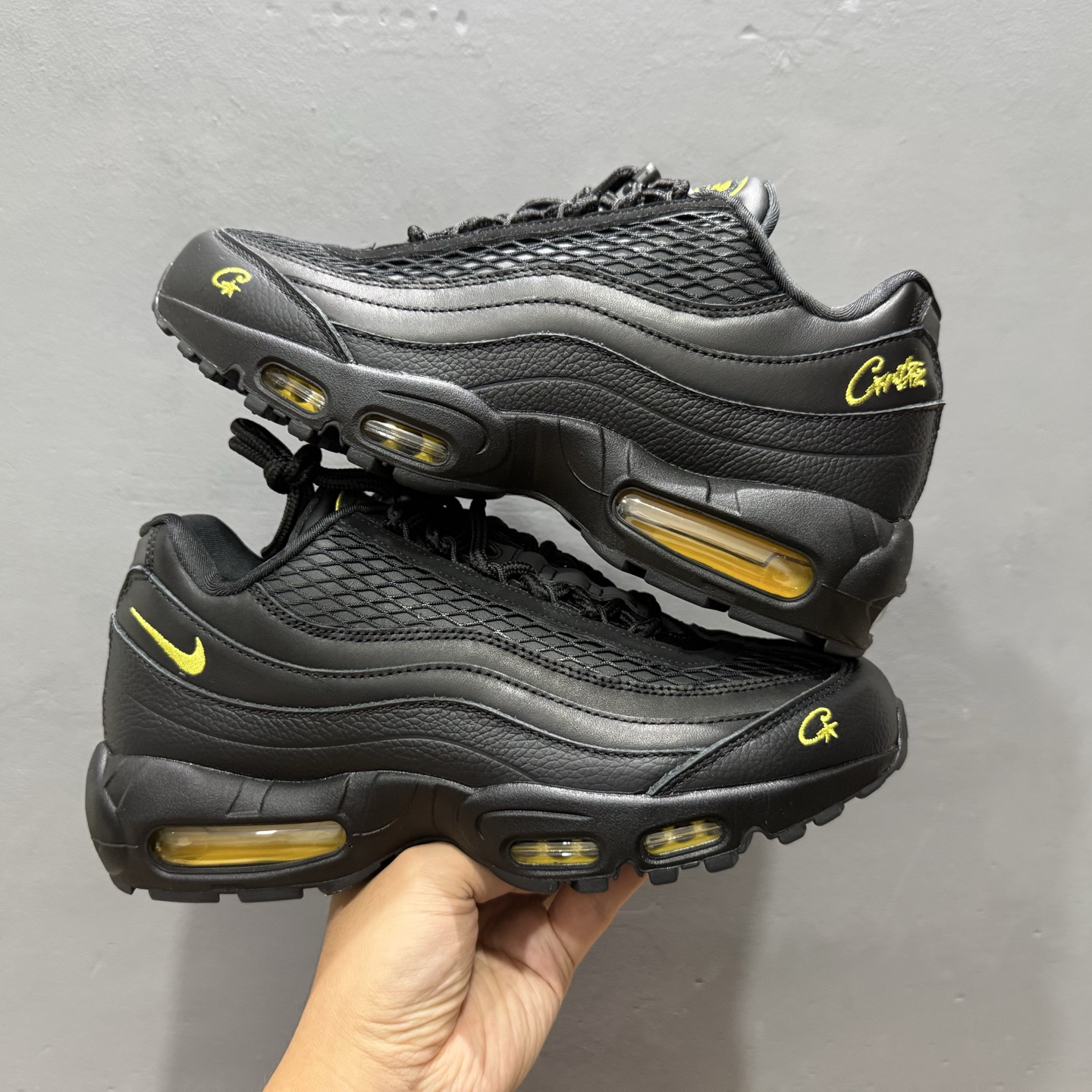 380 新款出货 纯原 NK Corteiz x NK Air Max 95 复古减震气垫跑鞋 FB2709-003