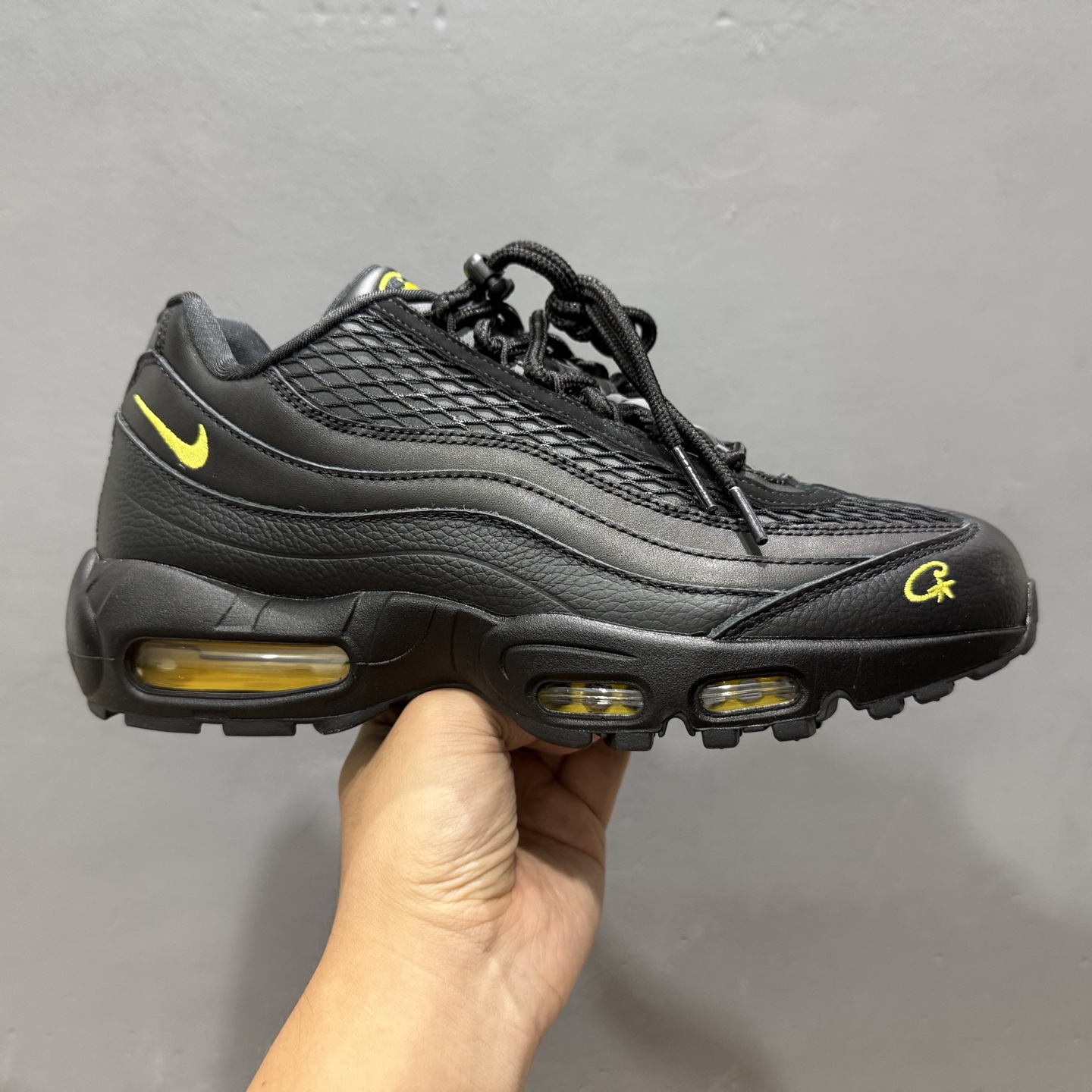 380 新款出货 纯原 NK Corteiz x NK Air Max 95 复古减震气垫跑鞋 FB2709-003