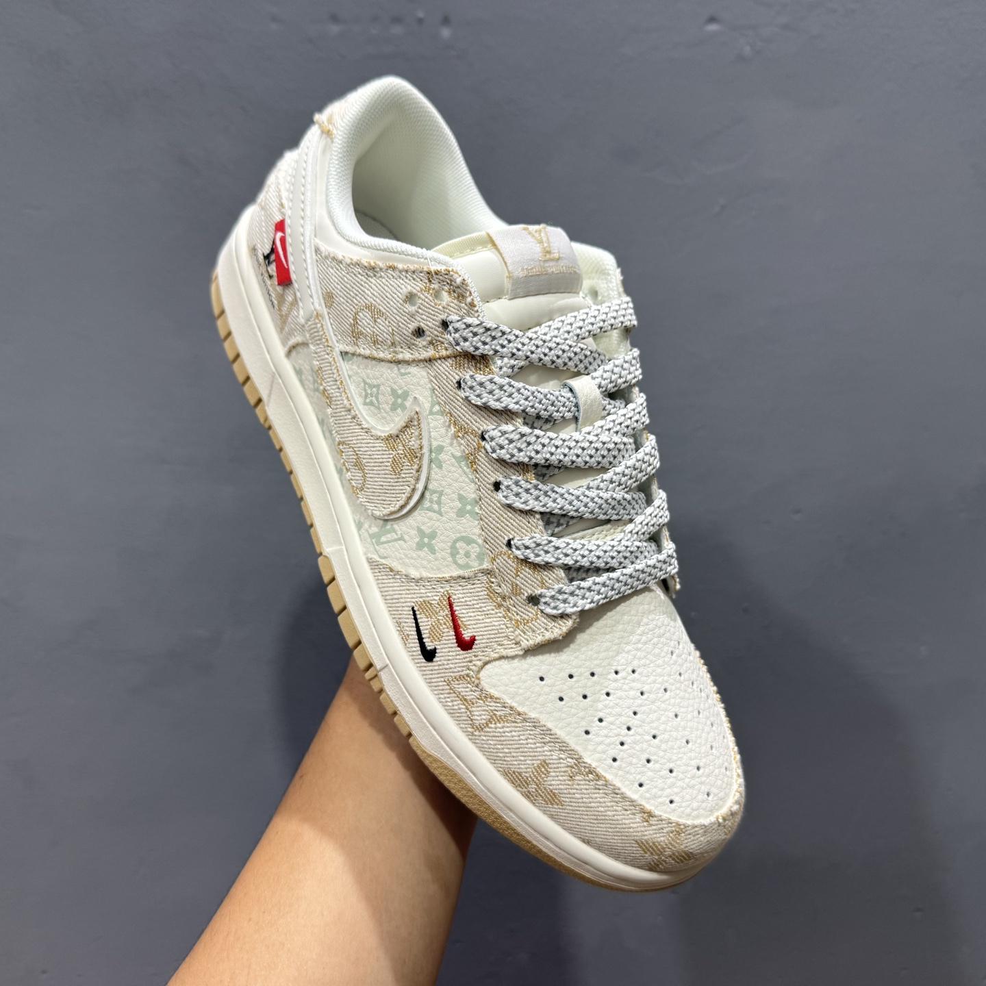 280 Louis Vuitton x Nike Dunk Low 卡其牛仔 YX5066-377