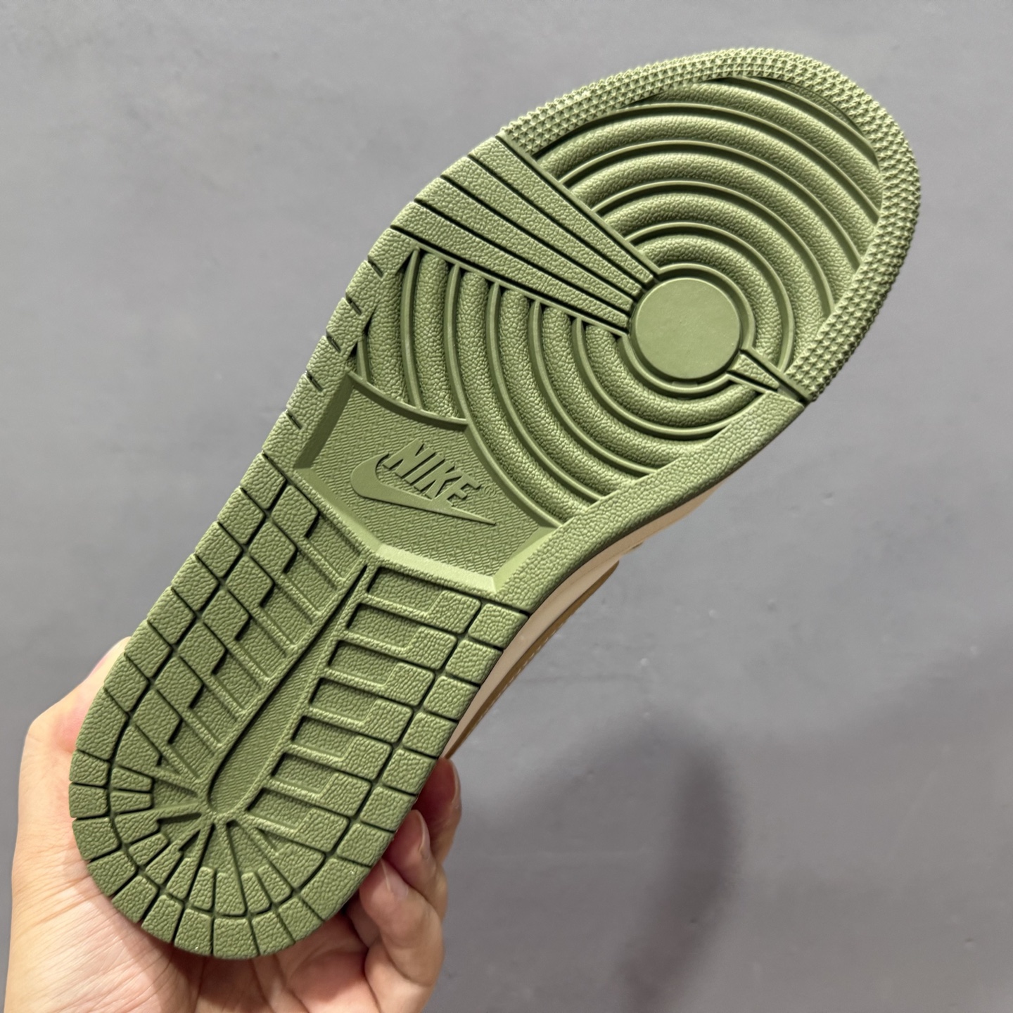 280 Travis Scott x Fragment Design x Air Jordan 1 Low OG SP AJ1 乔1 北面联名 印字米白卡其绿 低帮文化休闲板鞋 QW5088-204
