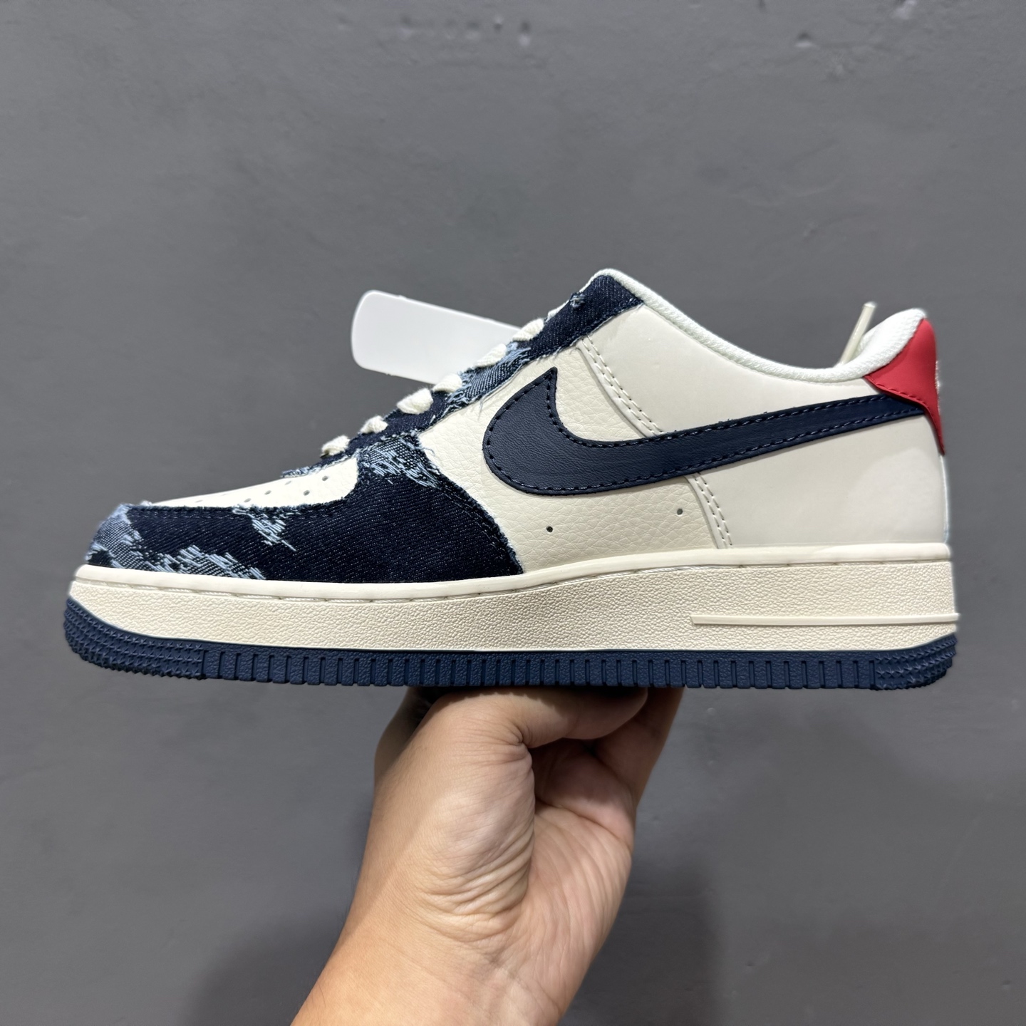 260 Nike Air Force 1‘07 Low 斯图西联名 做旧牛仔 空军一号低帮休闲板鞋 XS1958-579
