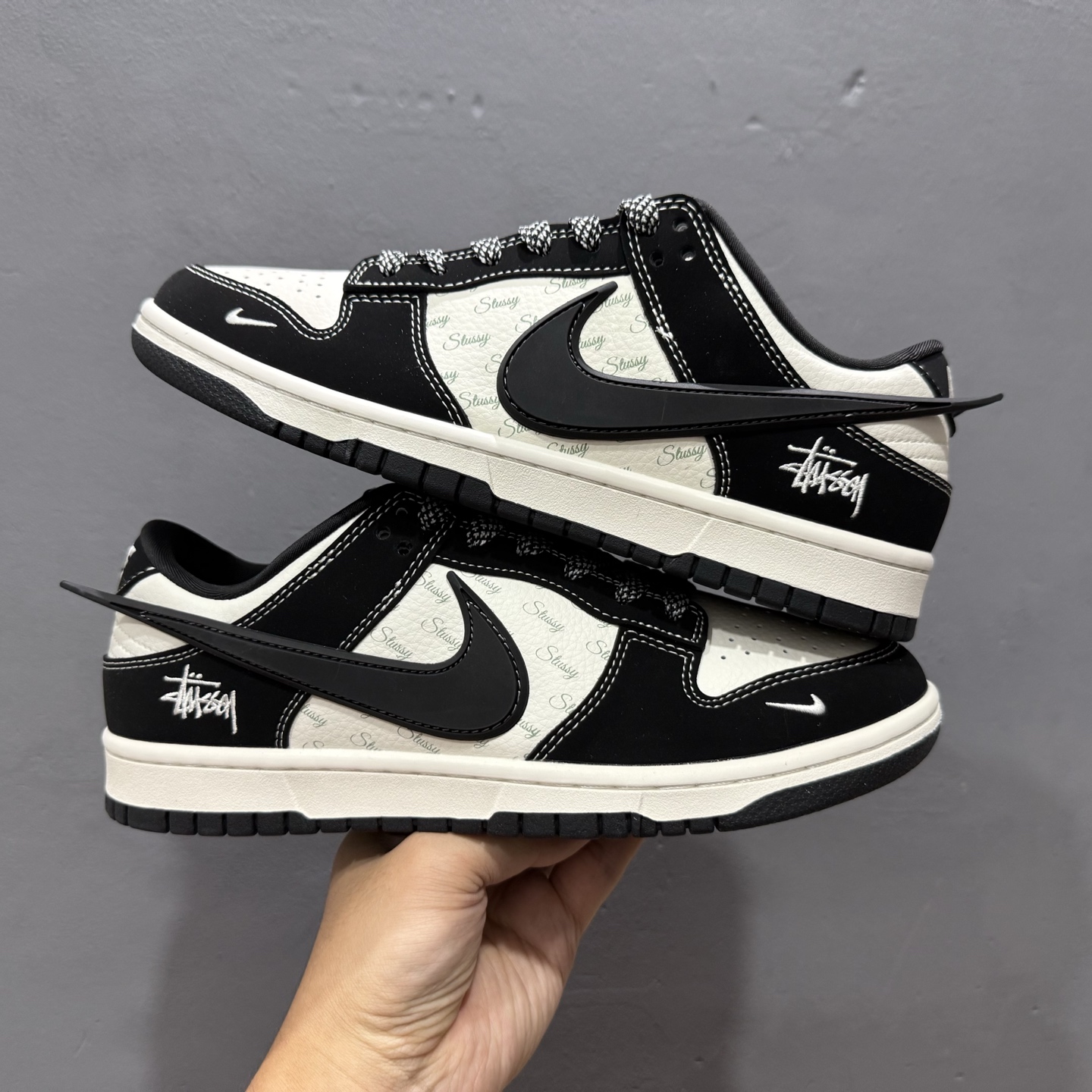 200 Nike SB Dunk Low &AMBUSH&斯图西联名——黑线” 周年高端定制 低帮休闲板鞋 XX2025-358
